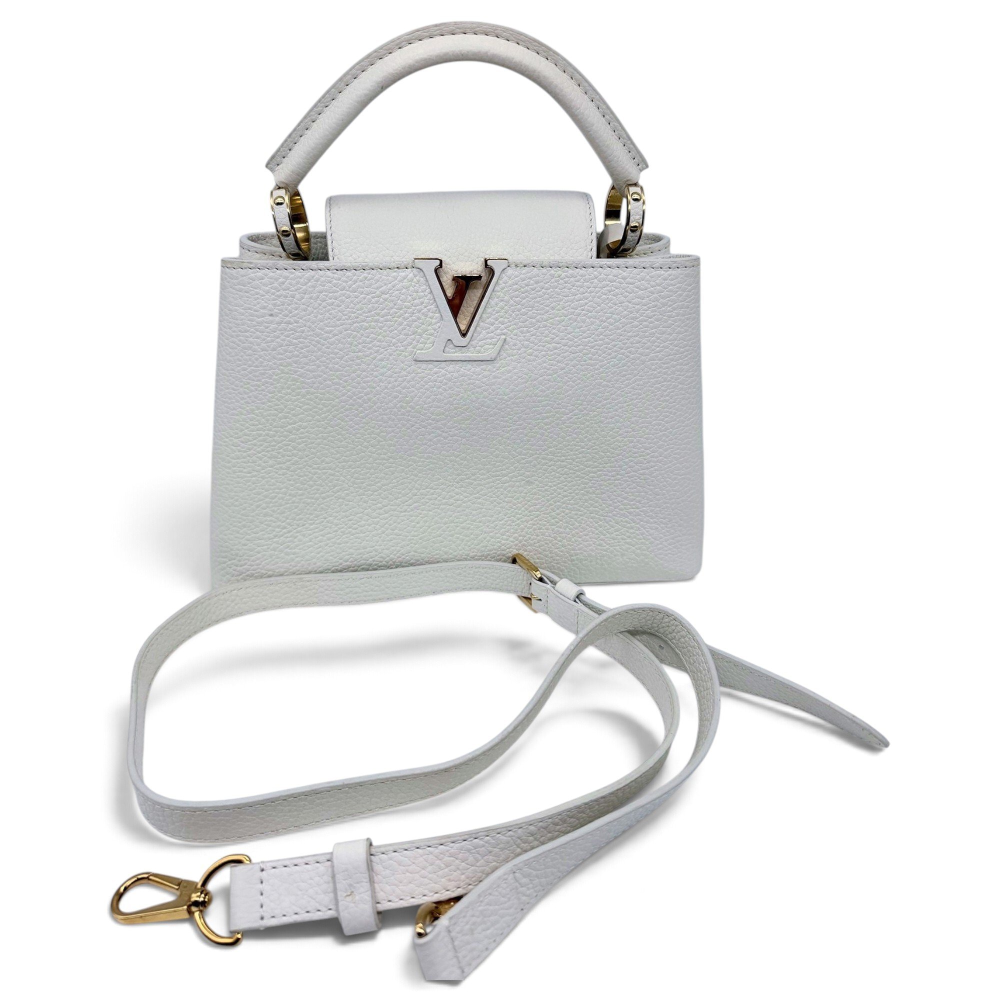 Capucines leather handbag