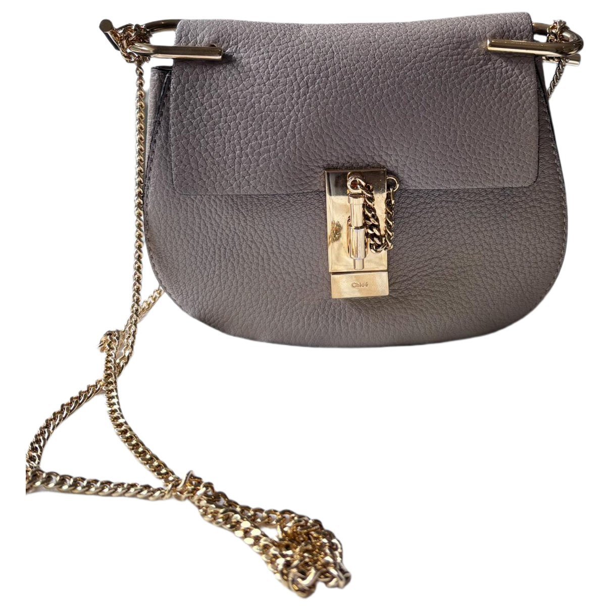 Drew leather crossbody bag