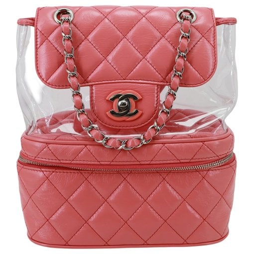 Leather backpack