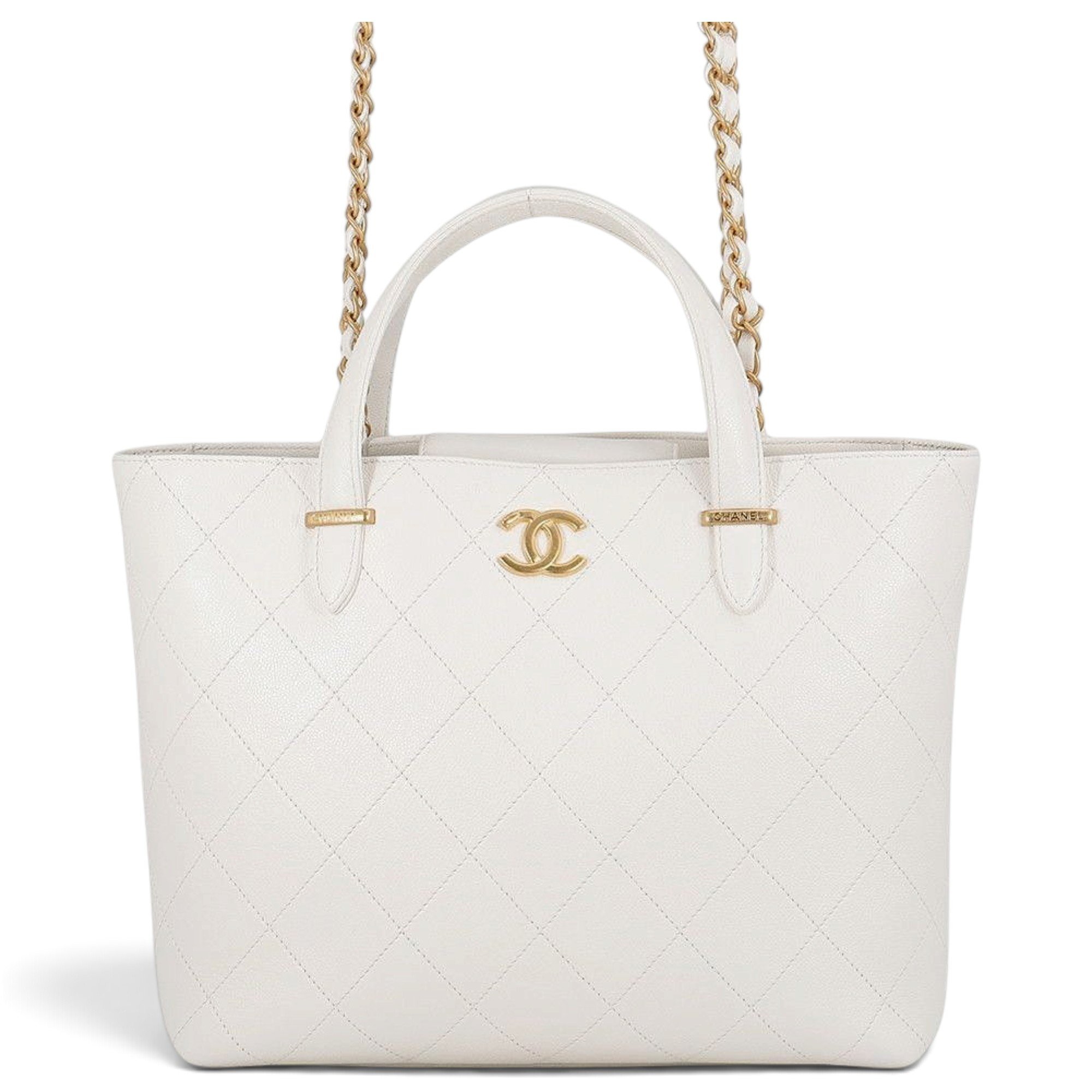 Leather tote