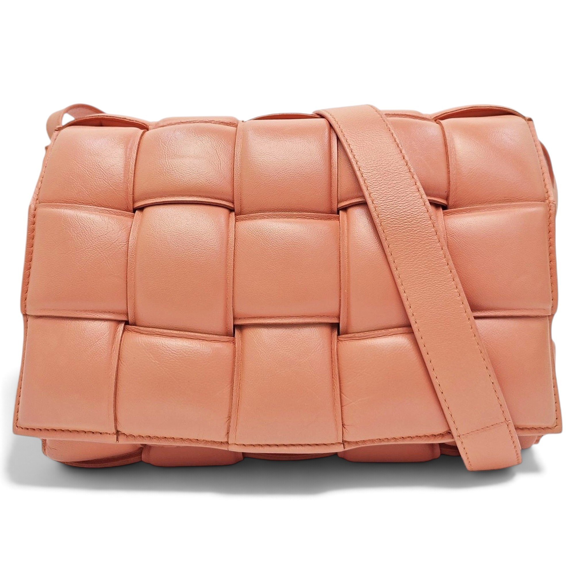 Brick Cassette leather handbag