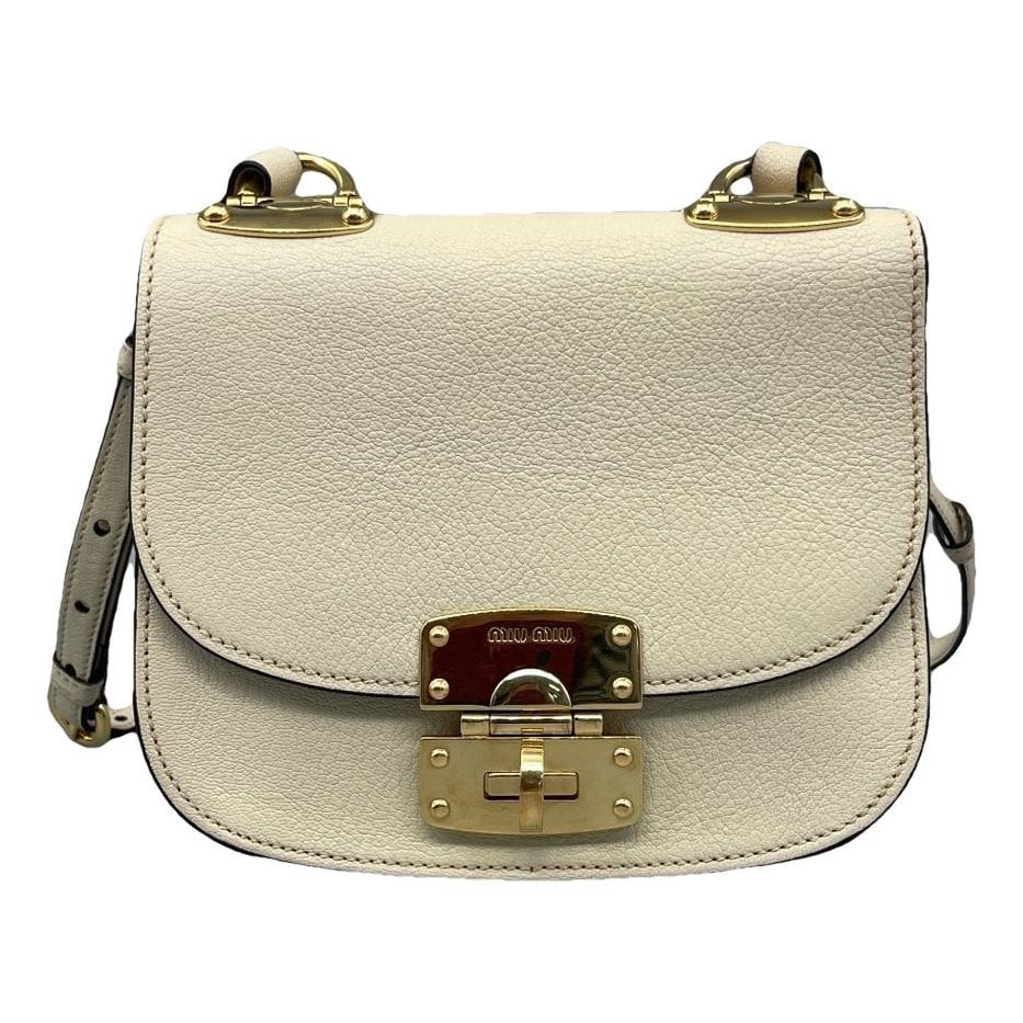 Leather crossbody bag