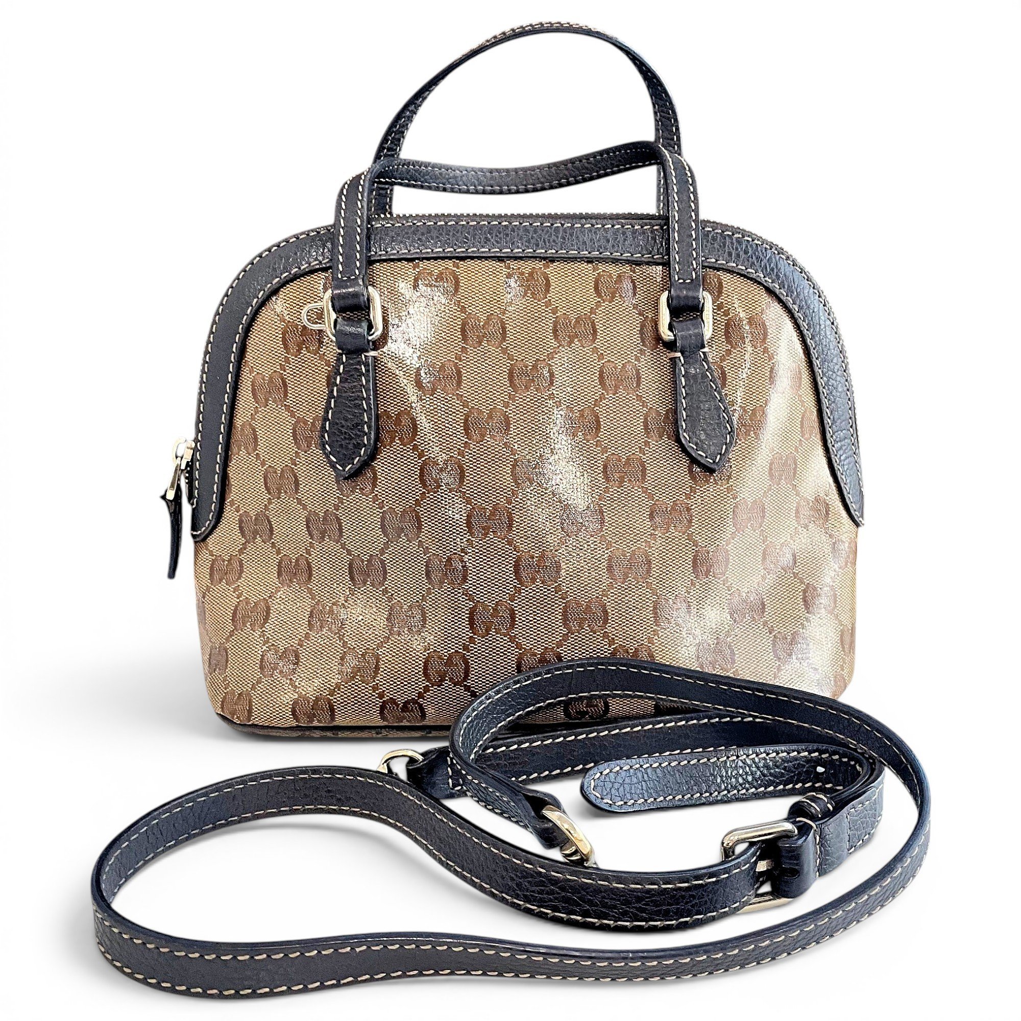 Leather handbag