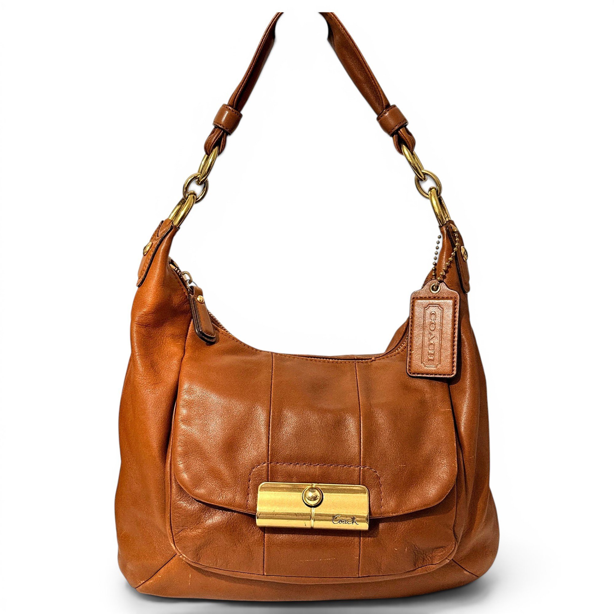 Leather handbag