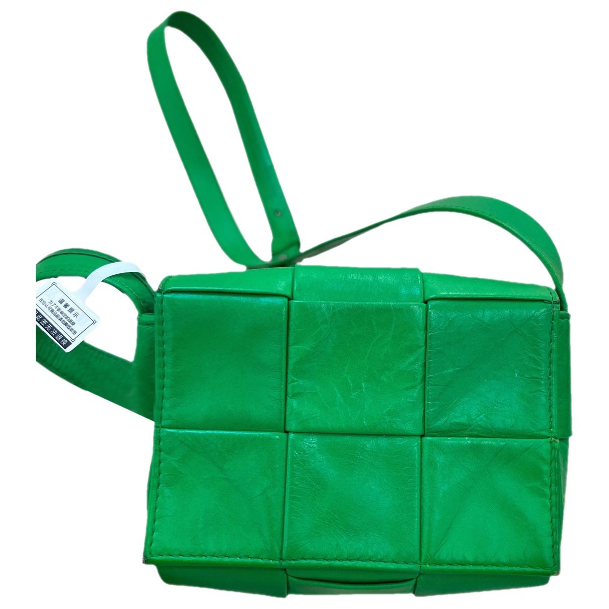 Cassette leather crossbody bag