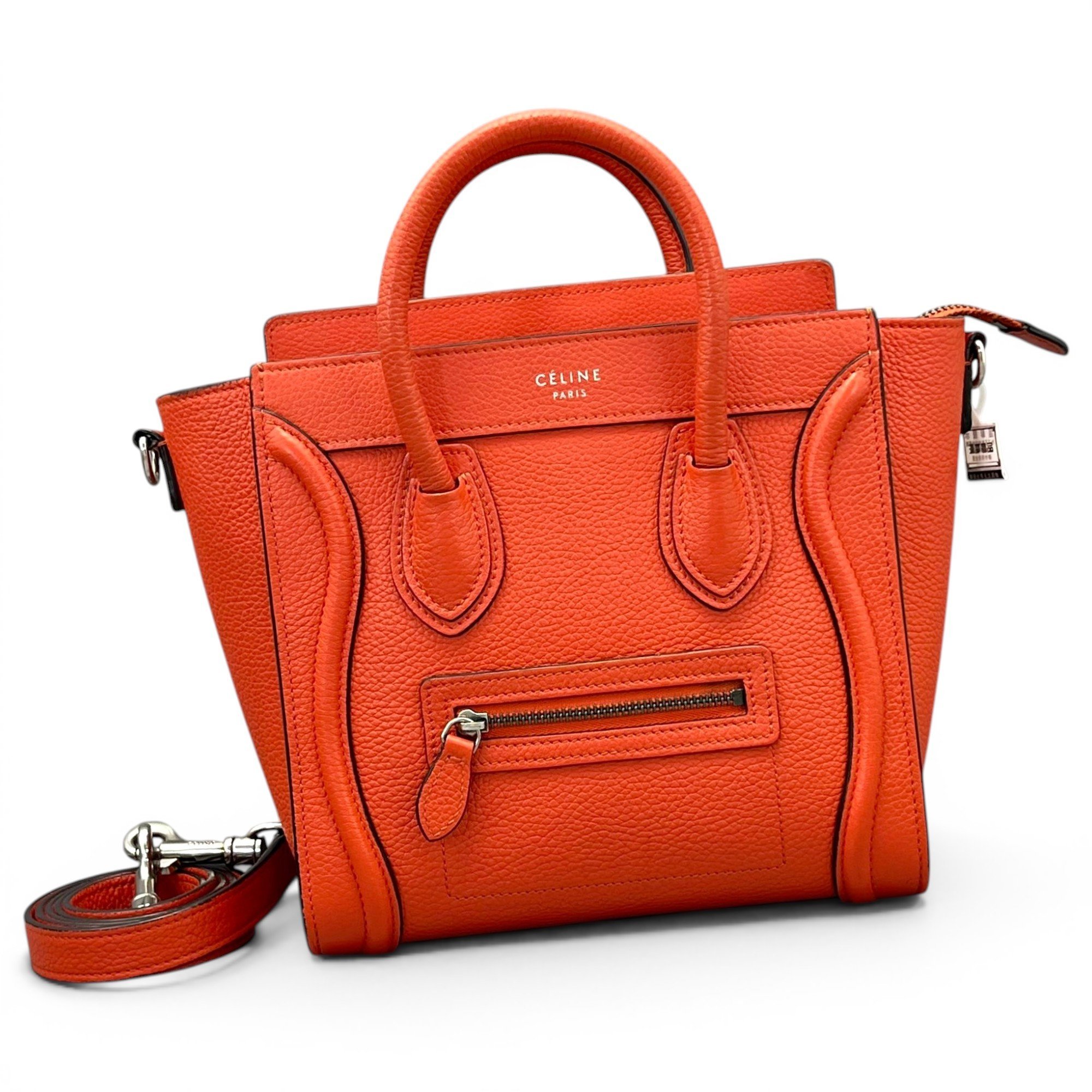 Nano Luggage leather handbag