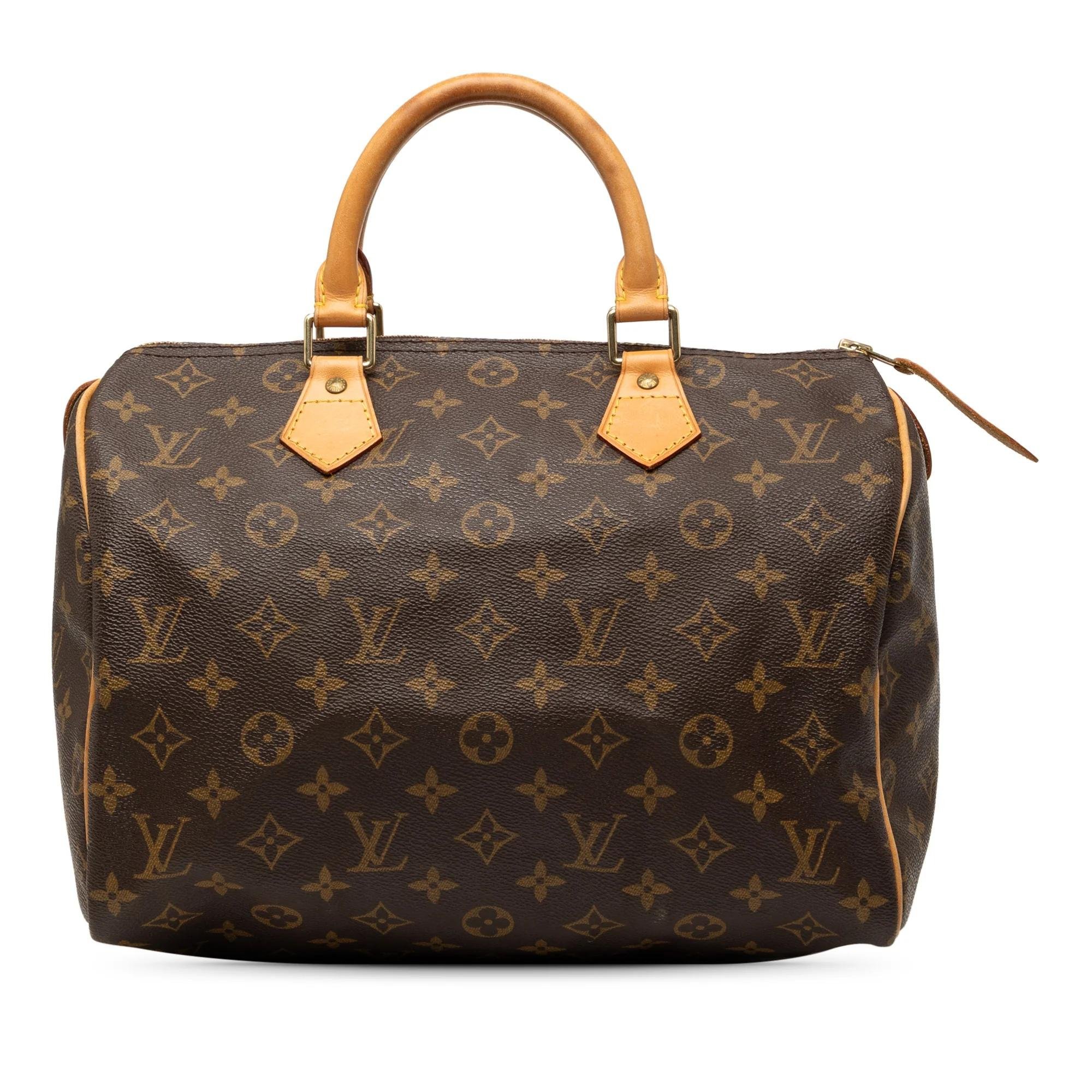 Speedy leather bag