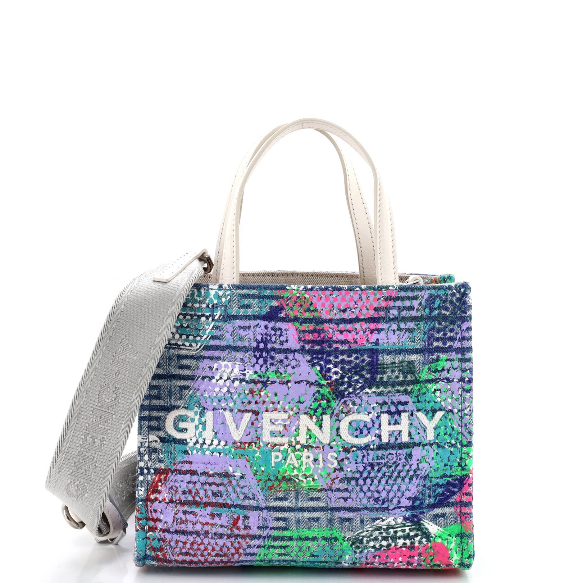 x BSTROY G-Tote 4G Printed Denim Mini