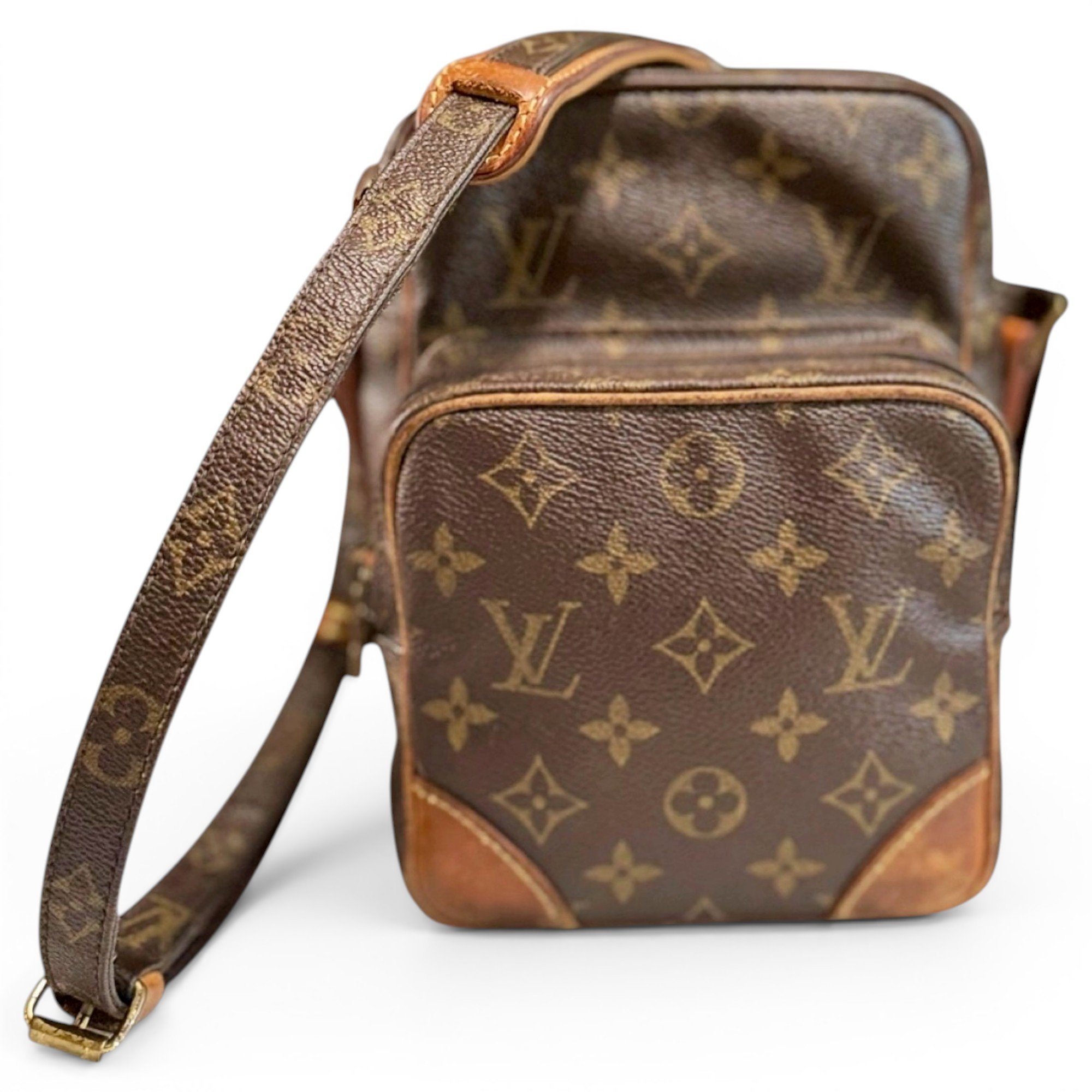 Amazon leather crossbody bag