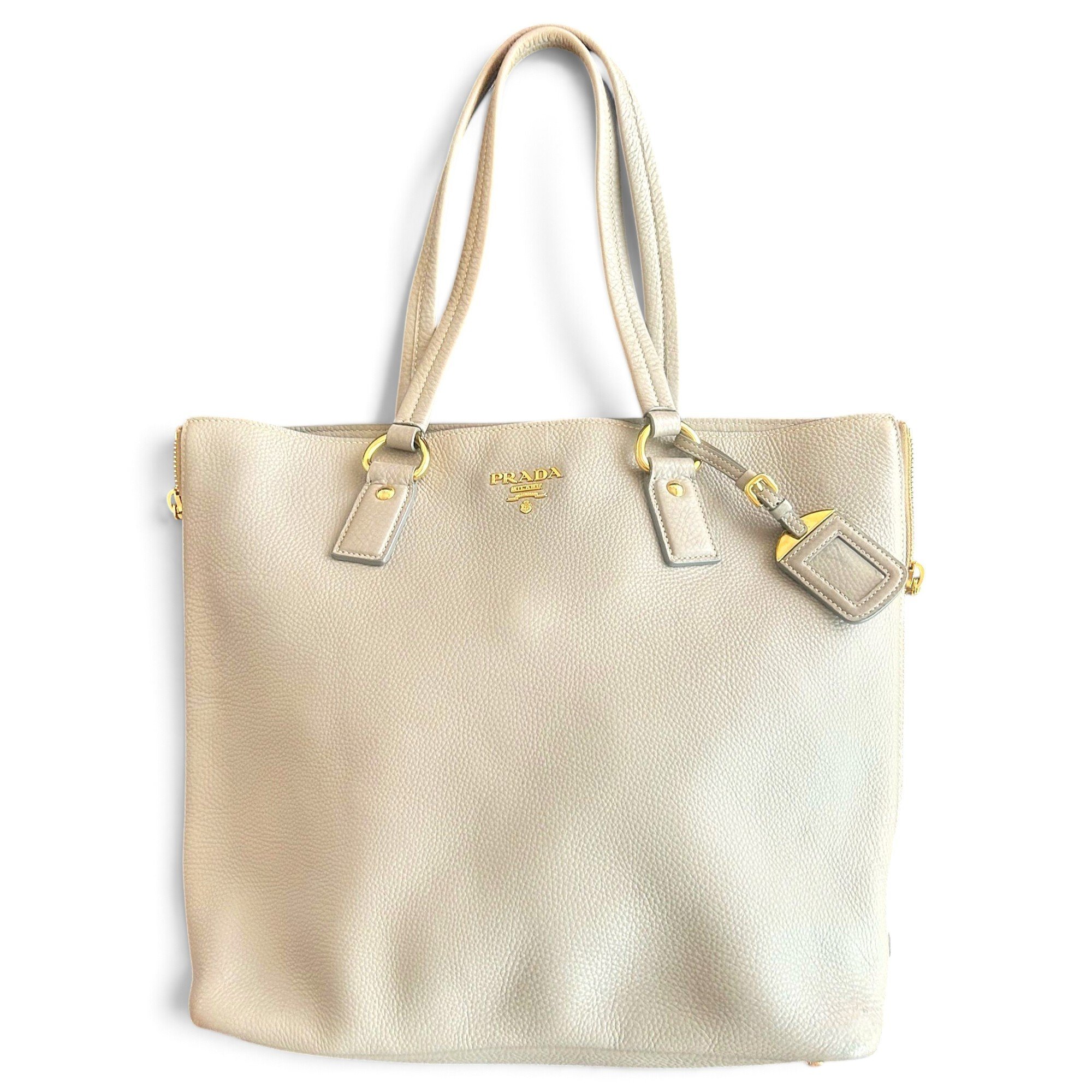 Leather tote