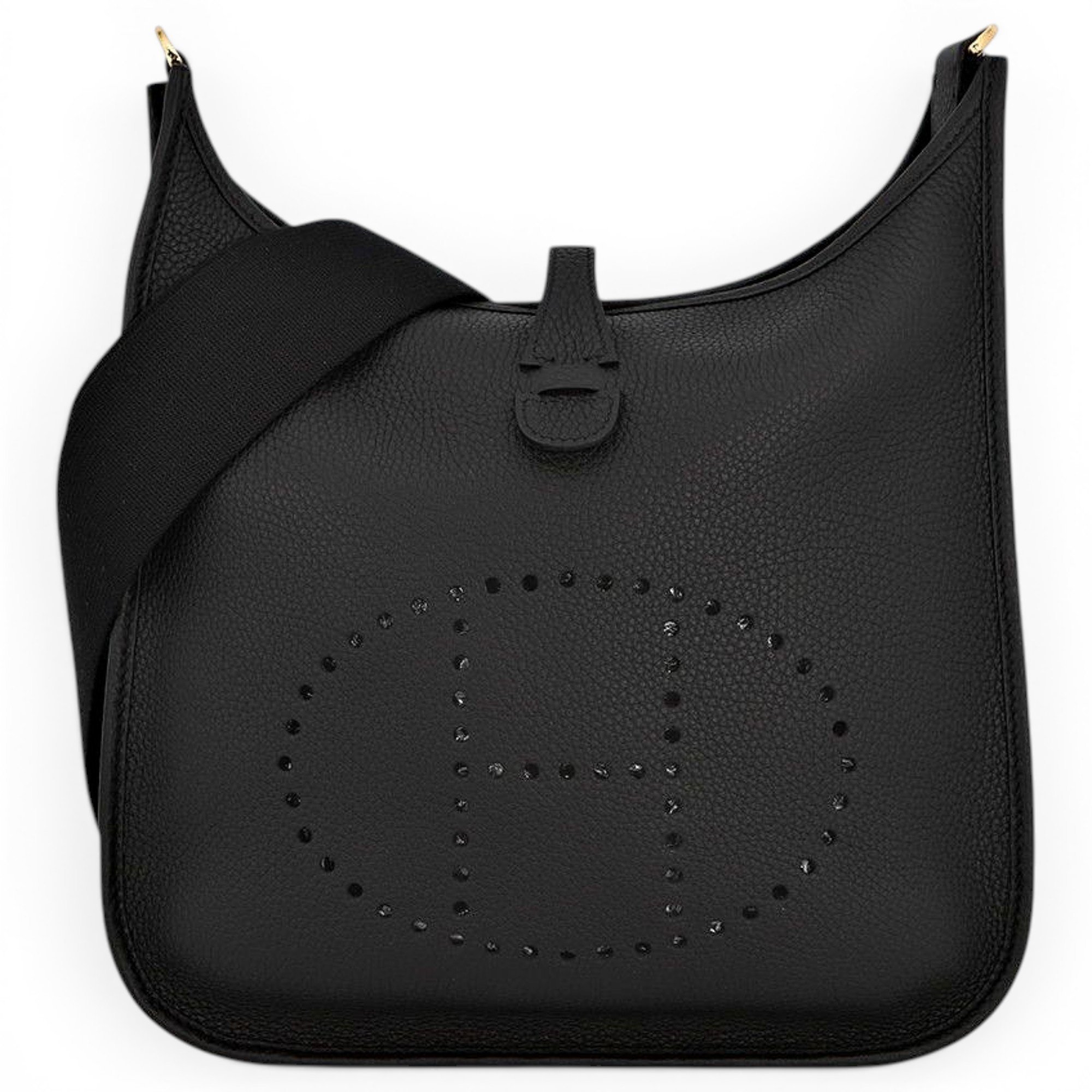 Evelyne leather handbag