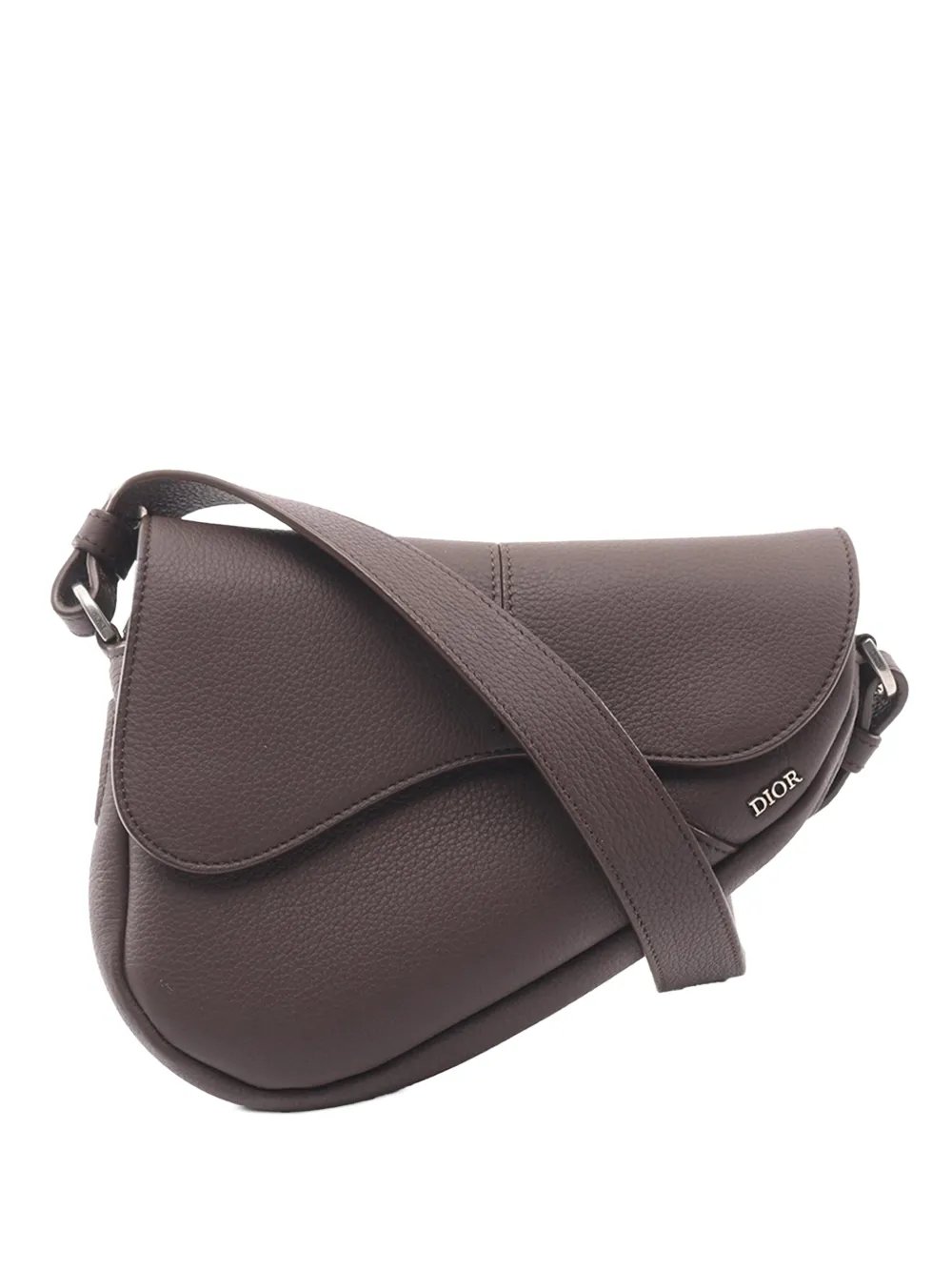 2010-2026 Grained Leather Saddle Bag crossbody bag