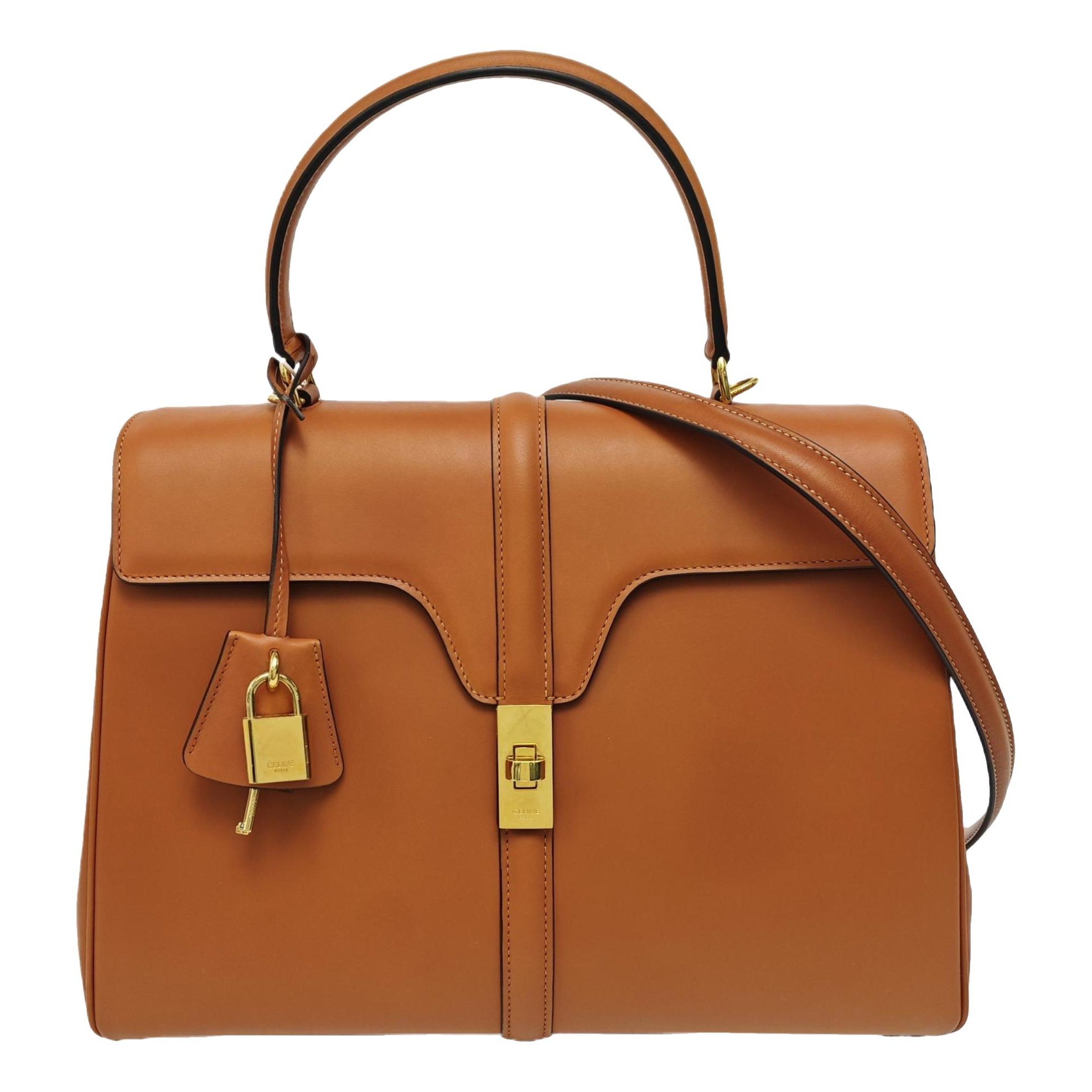 Sac 16 leather handbag