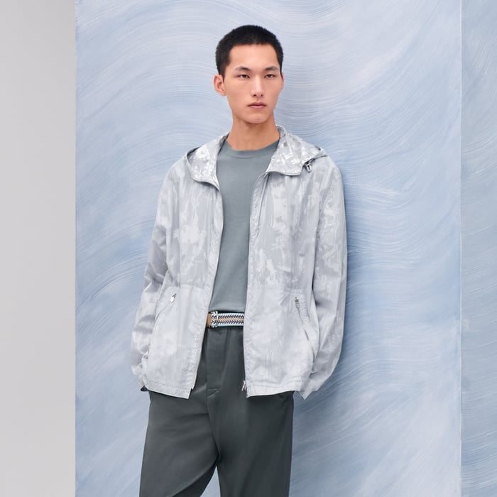 Glacier "Cavalcade Siderale" Reversible Hooded Jacket