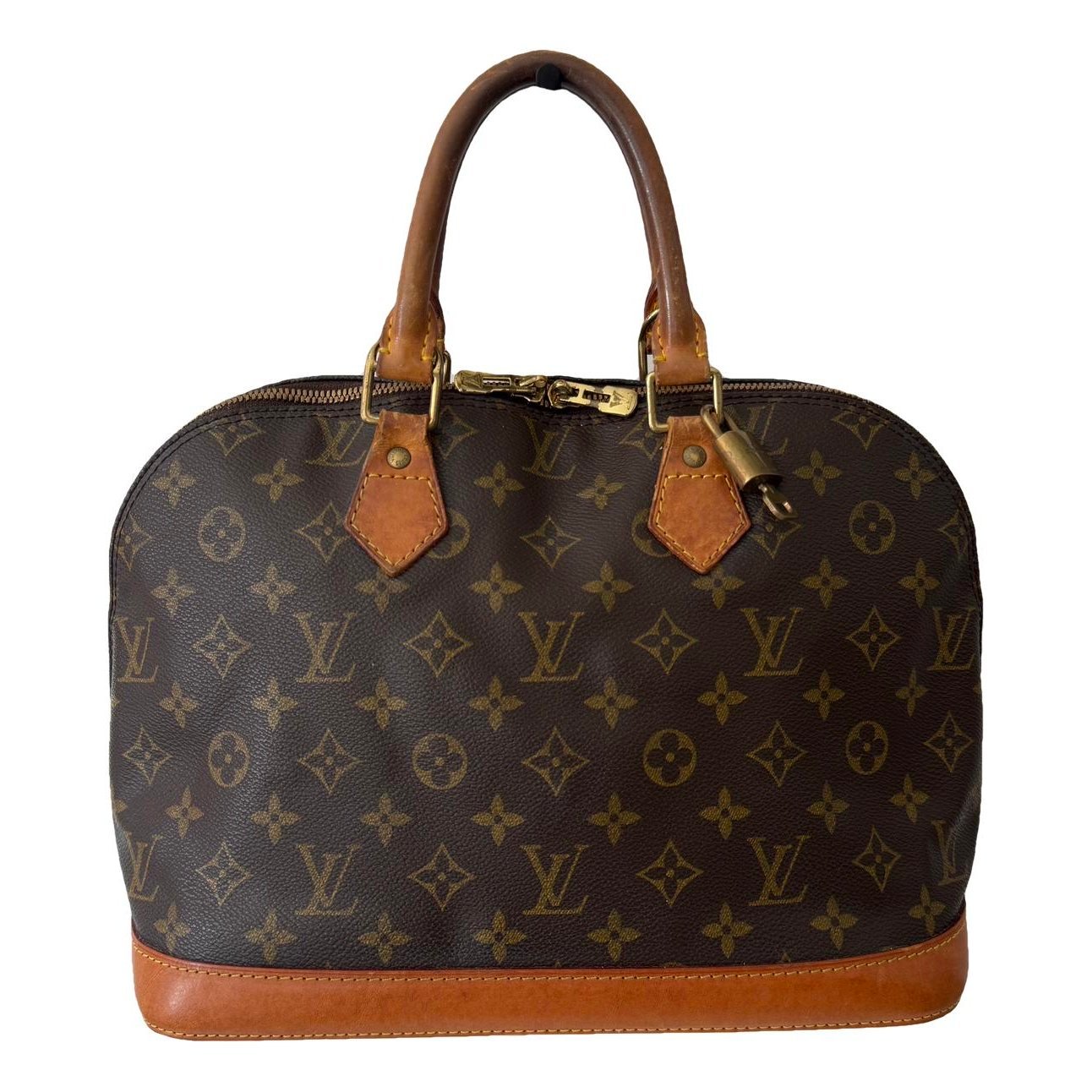 Alma leather handbag