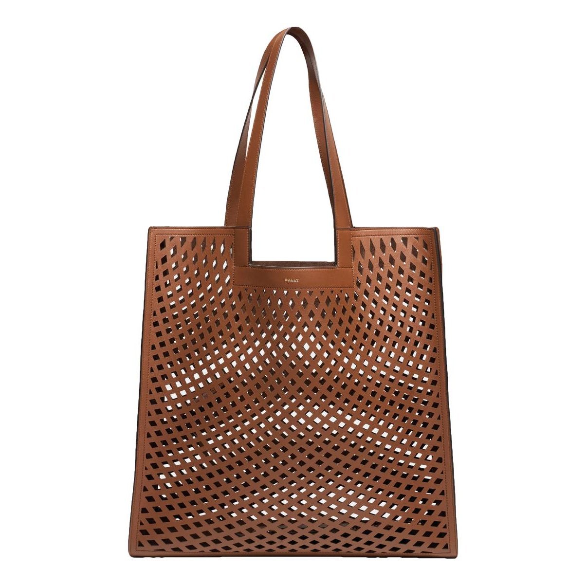 Leather tote