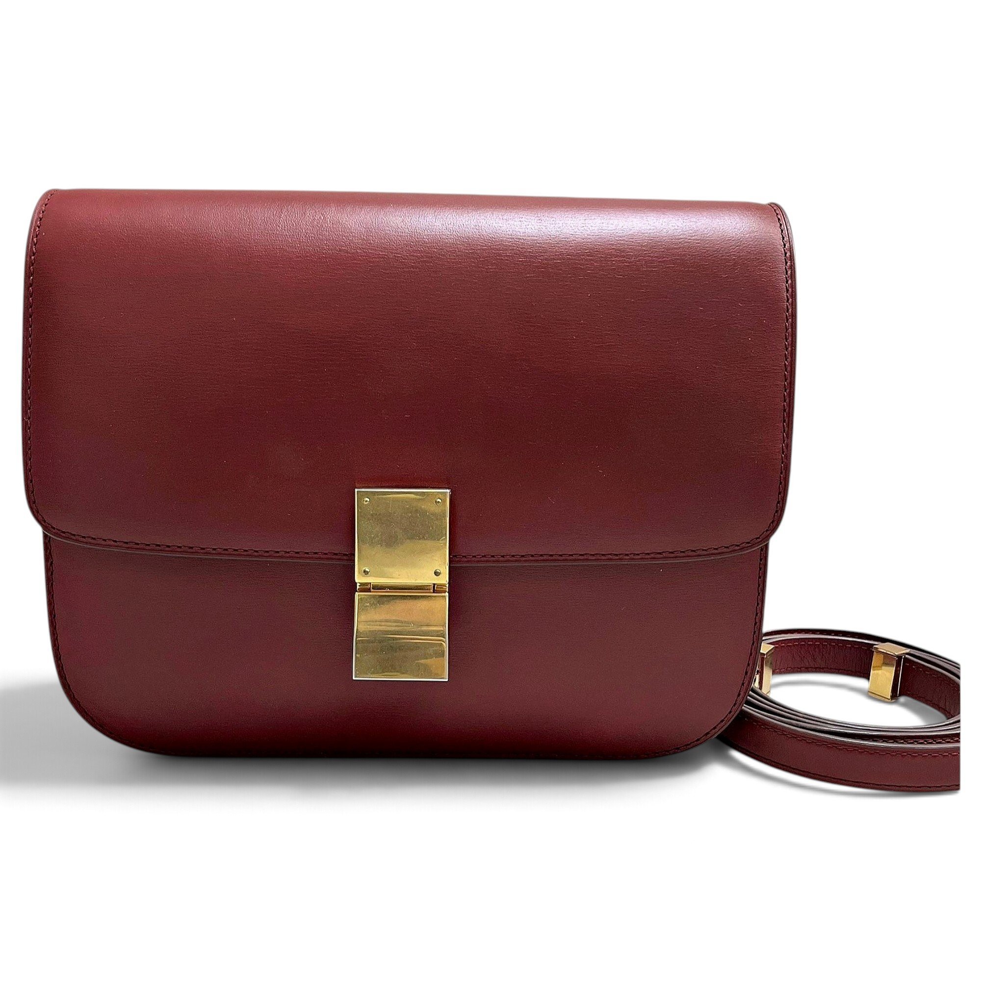 Classic leather handbag
