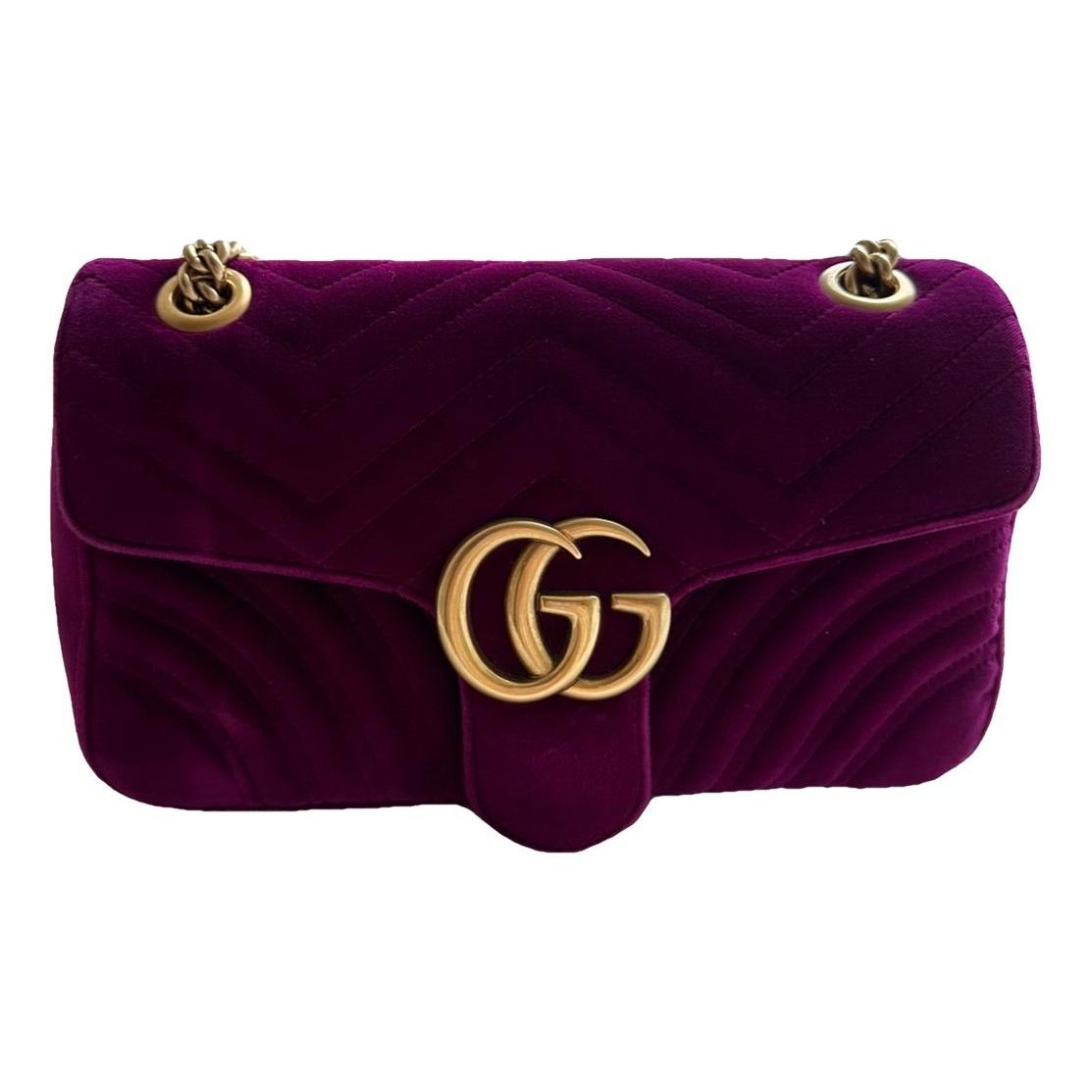 Marmont velvet crossbody bag