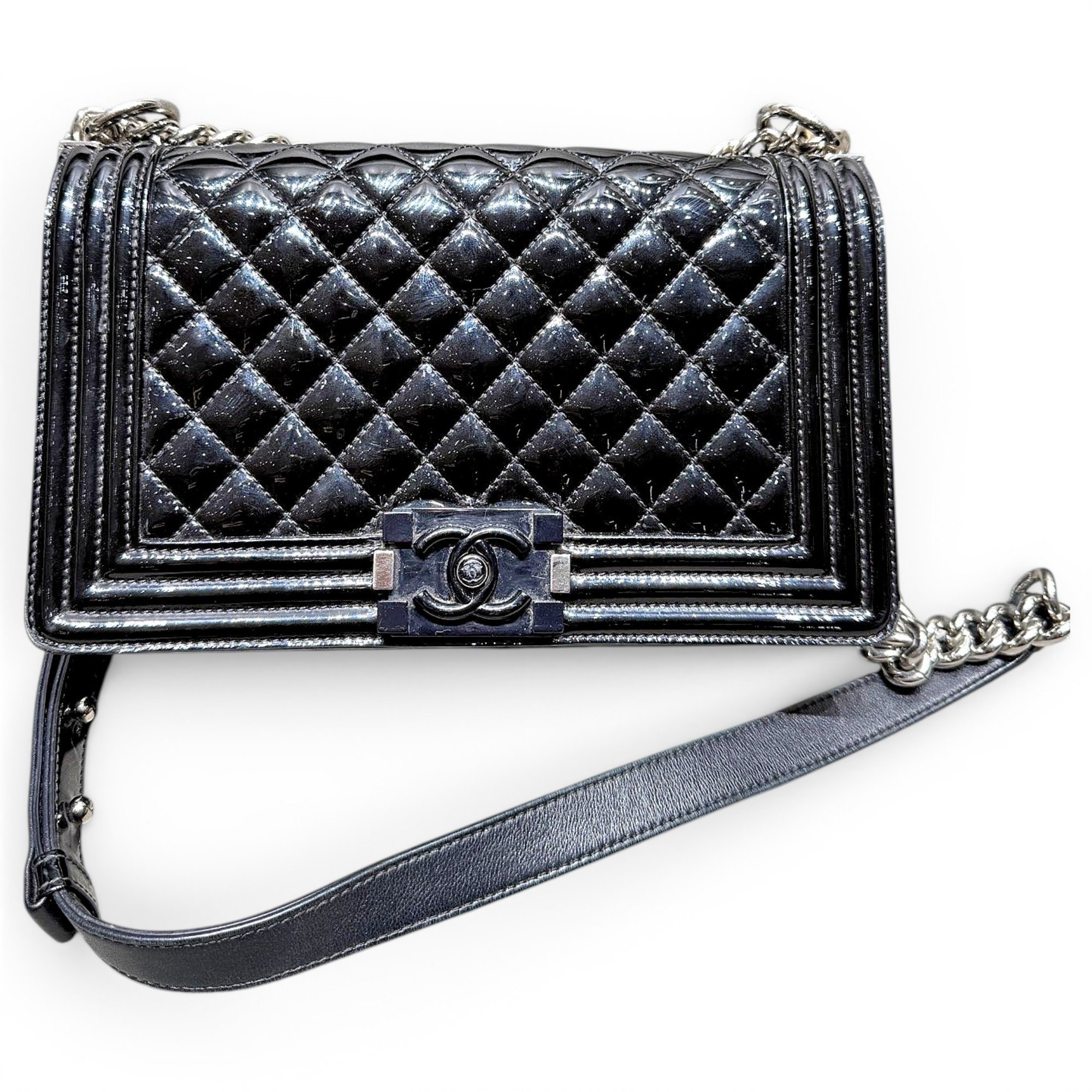 Boy leather handbag