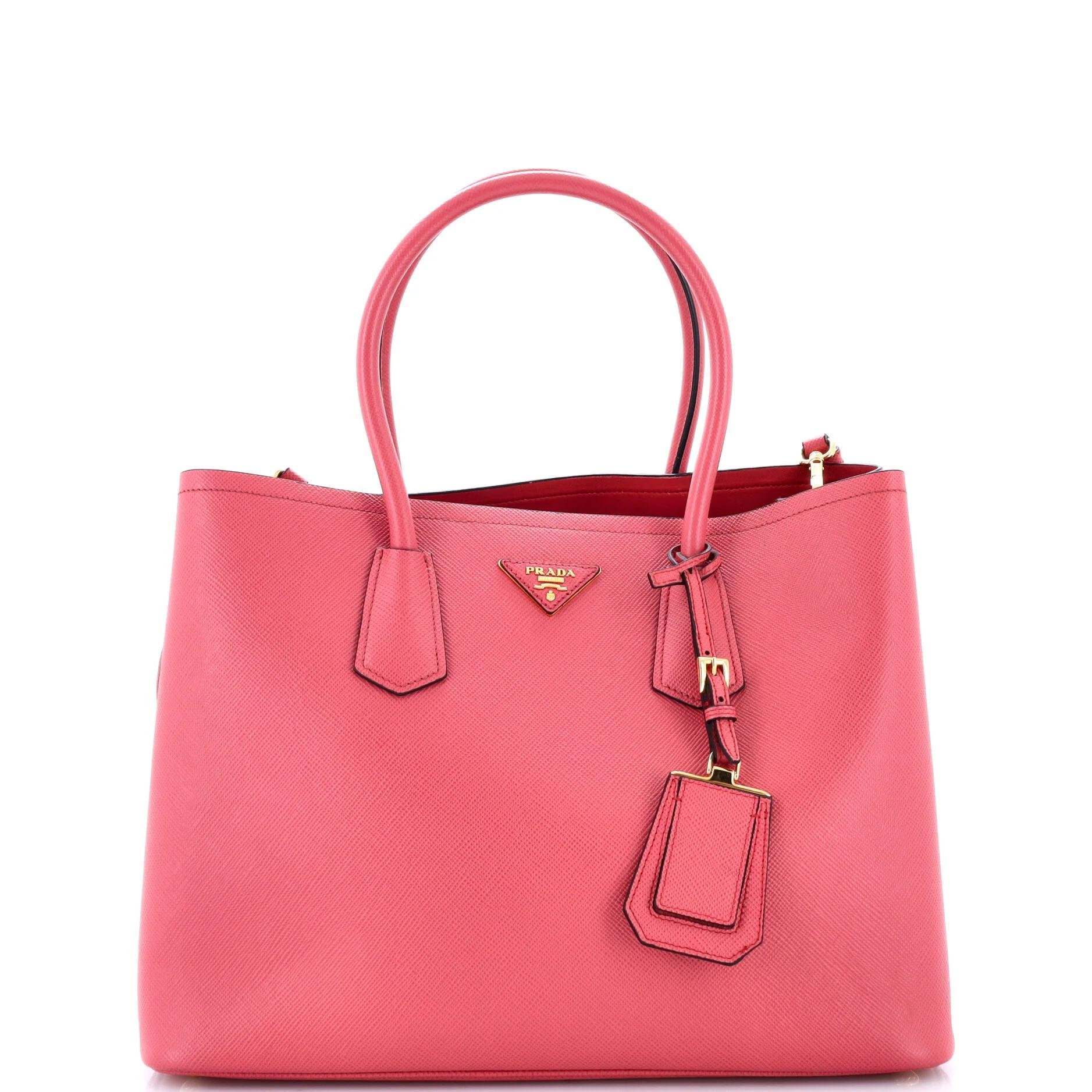 Leather tote