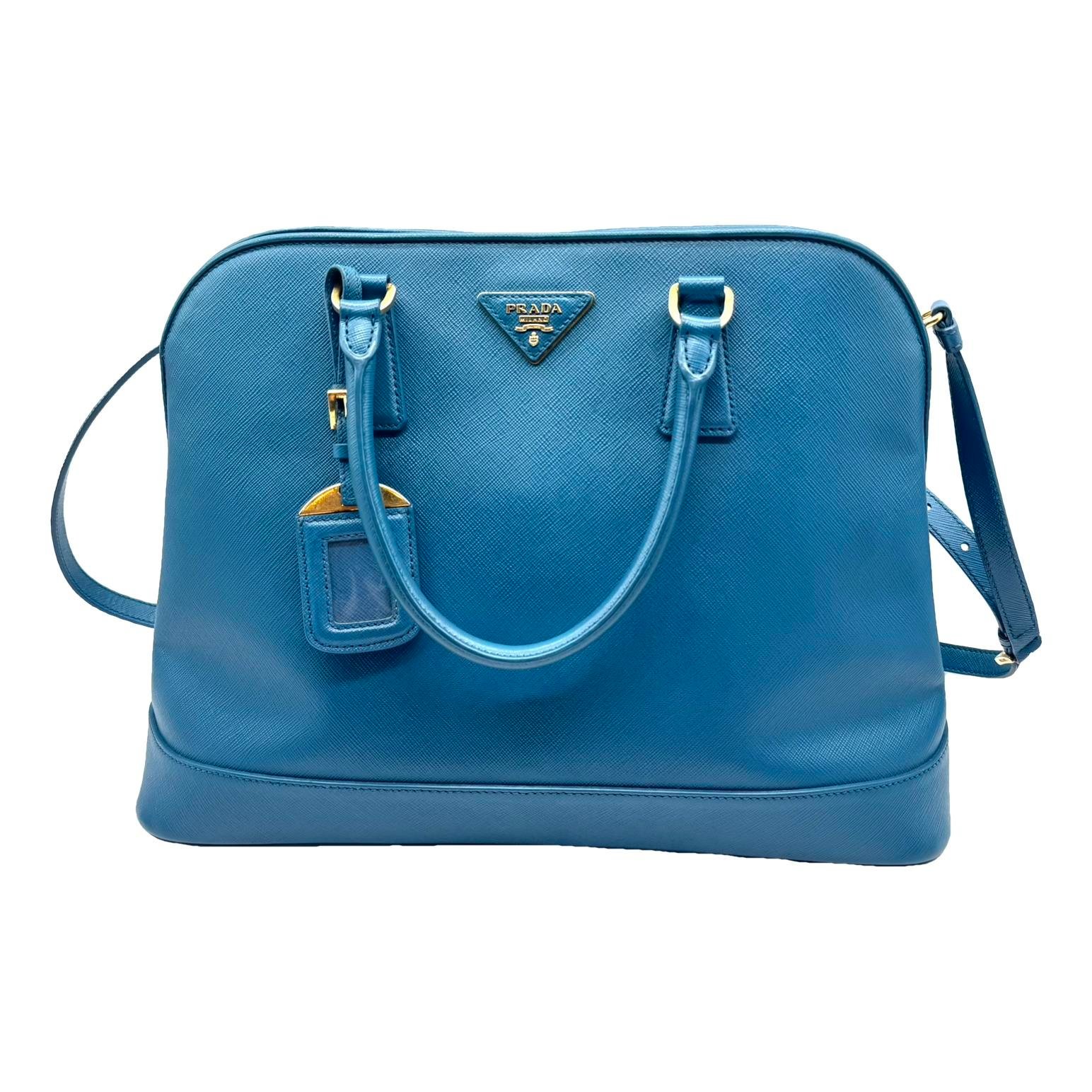 Promenade leather handbag