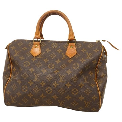 Speedy leather handbag