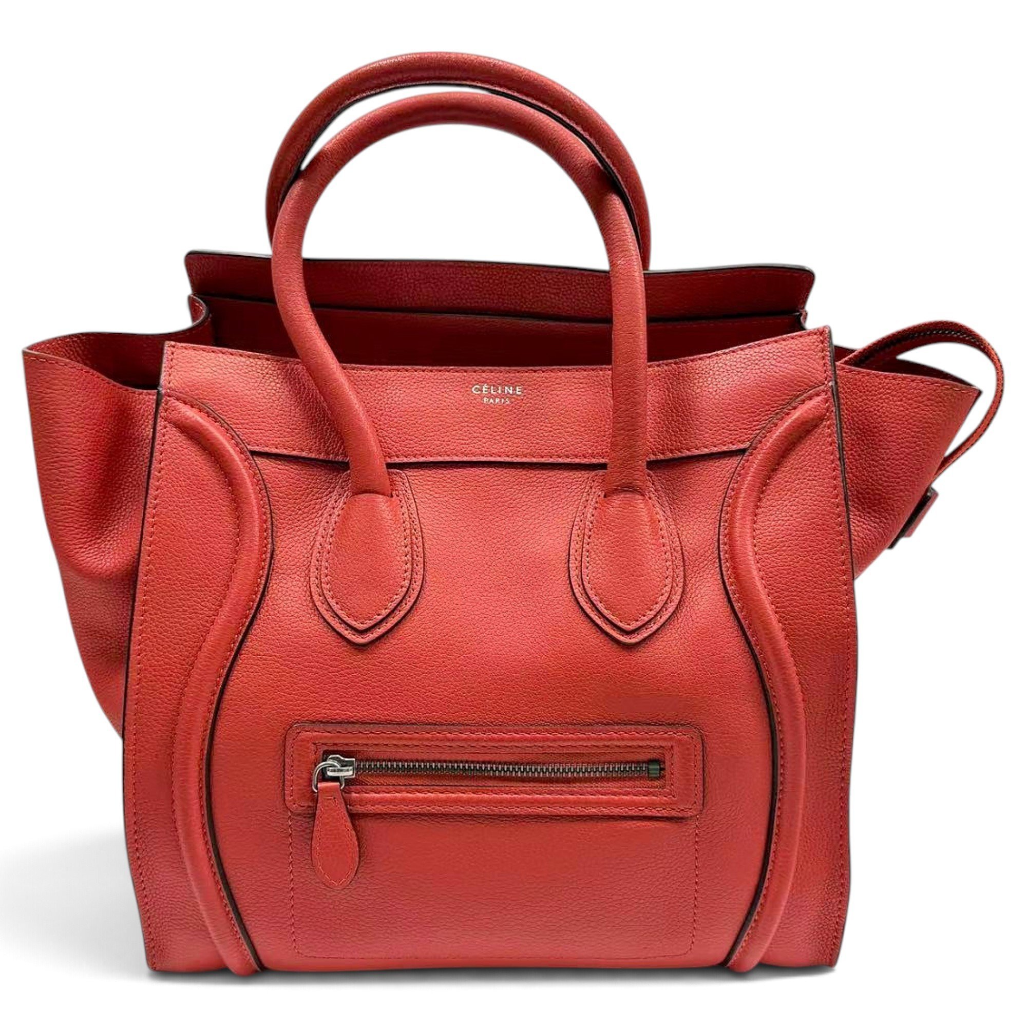 Luggage leather handbag