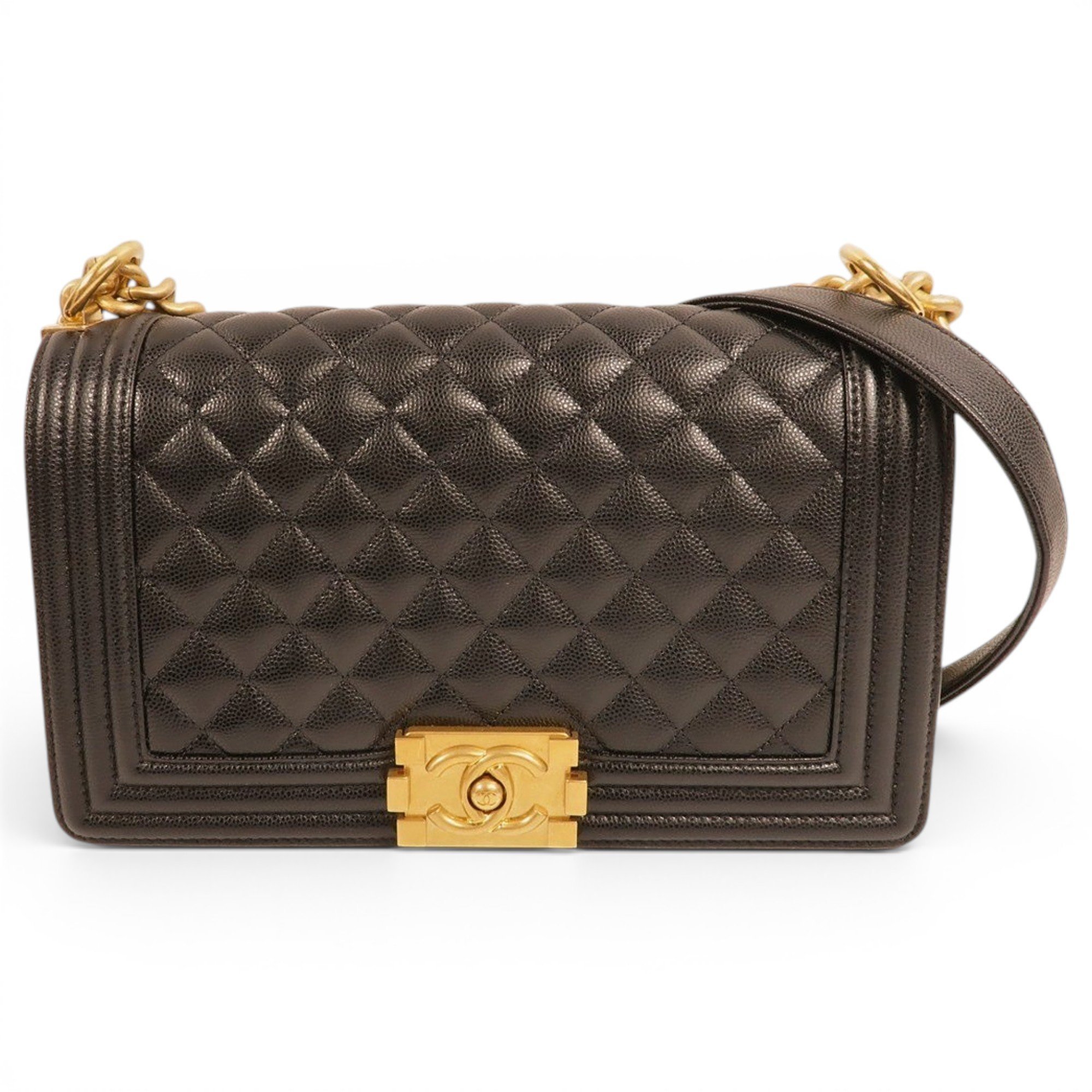 Wallet On Chain Boy leather crossbody bag