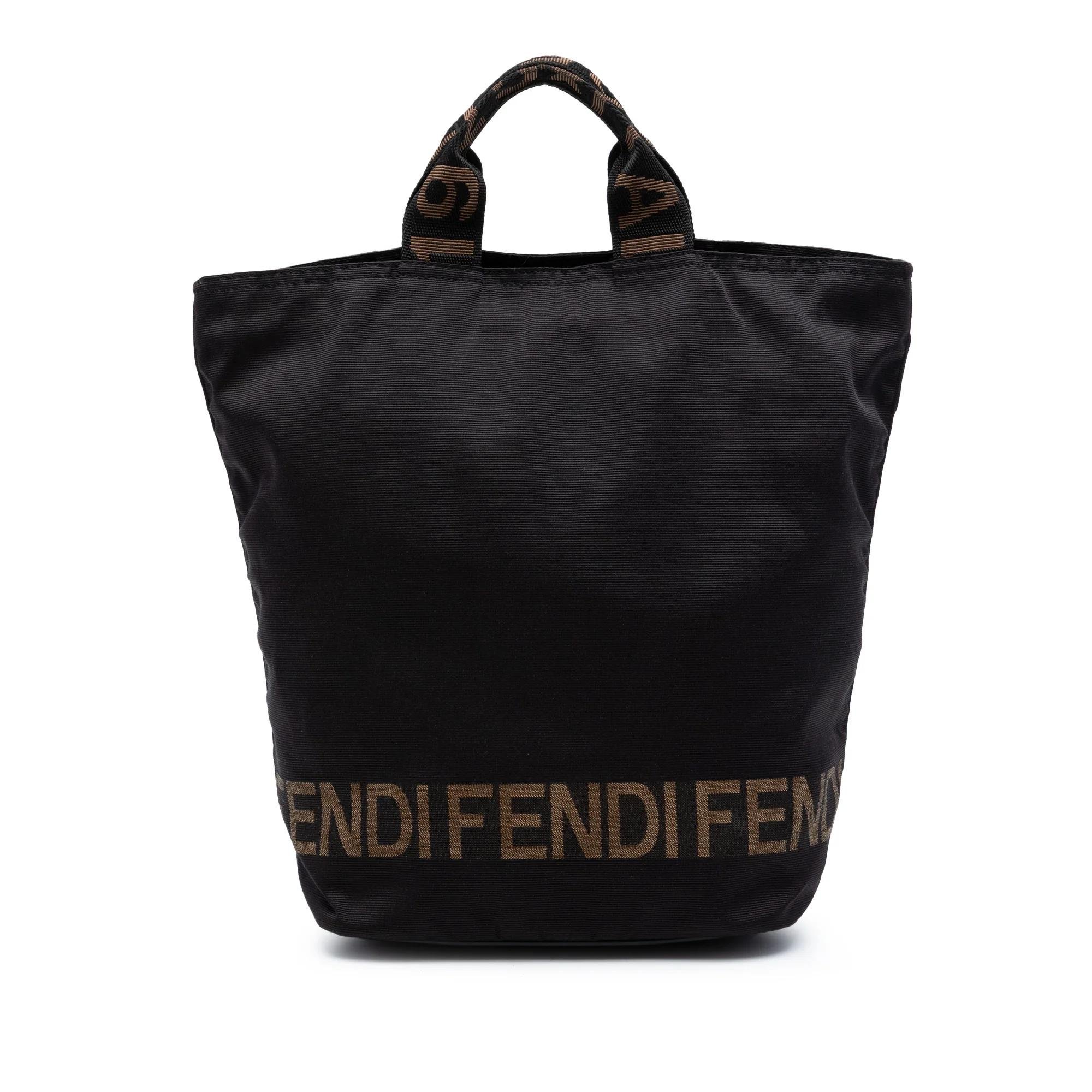Logo Shopper Tote cloth handbag