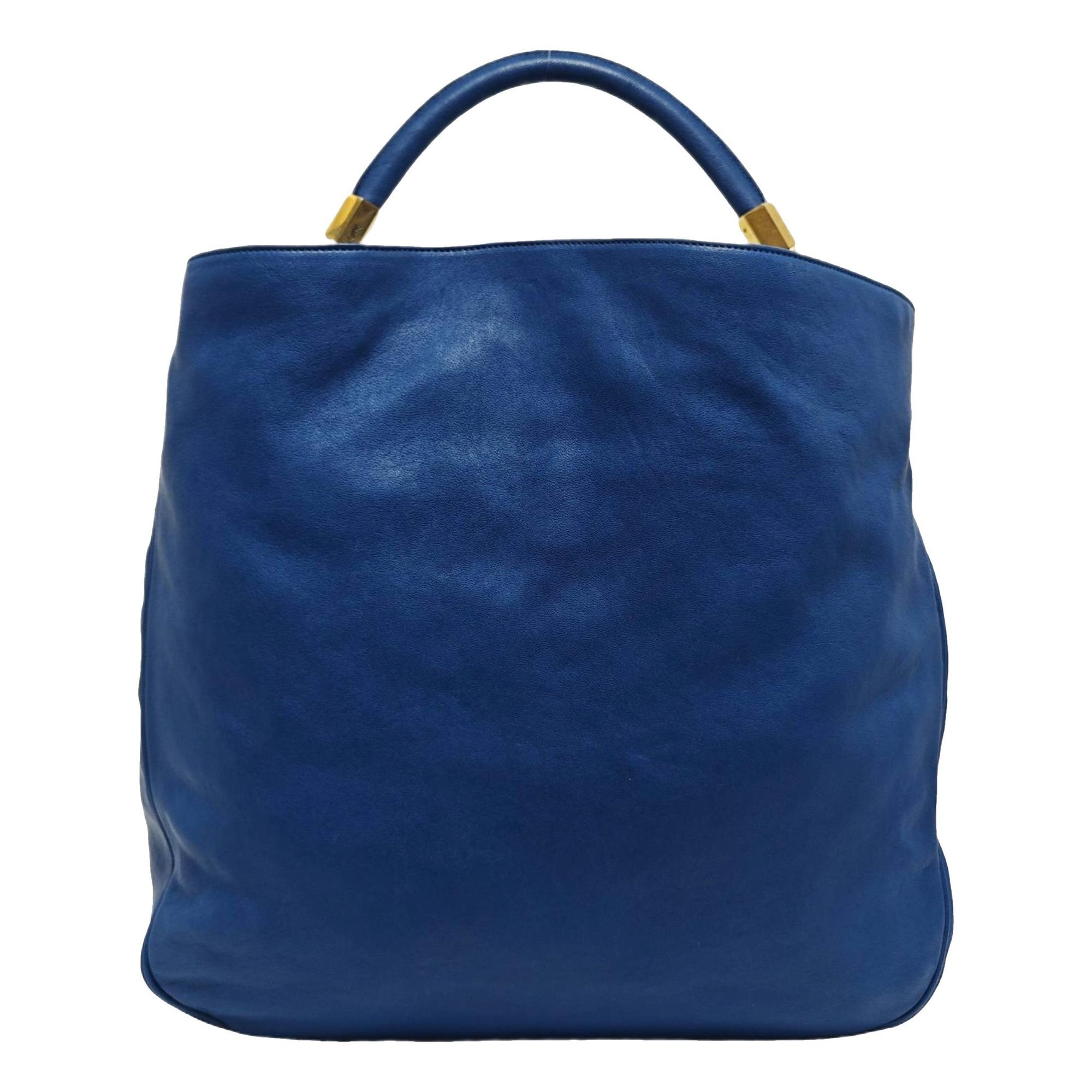 Leather tote