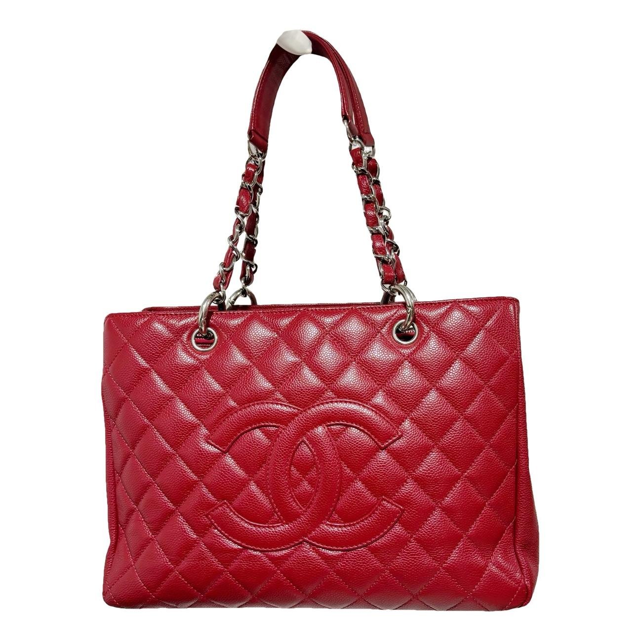 Grand shopping leather handbag