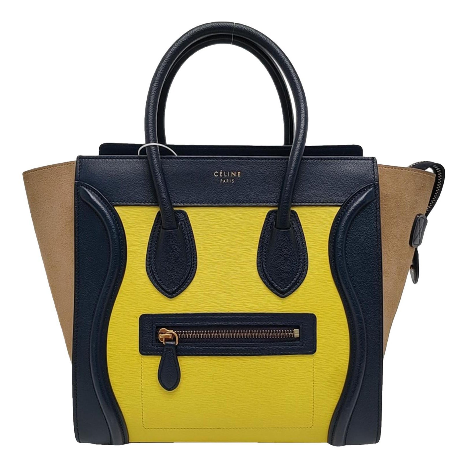 Luggage leather handbag