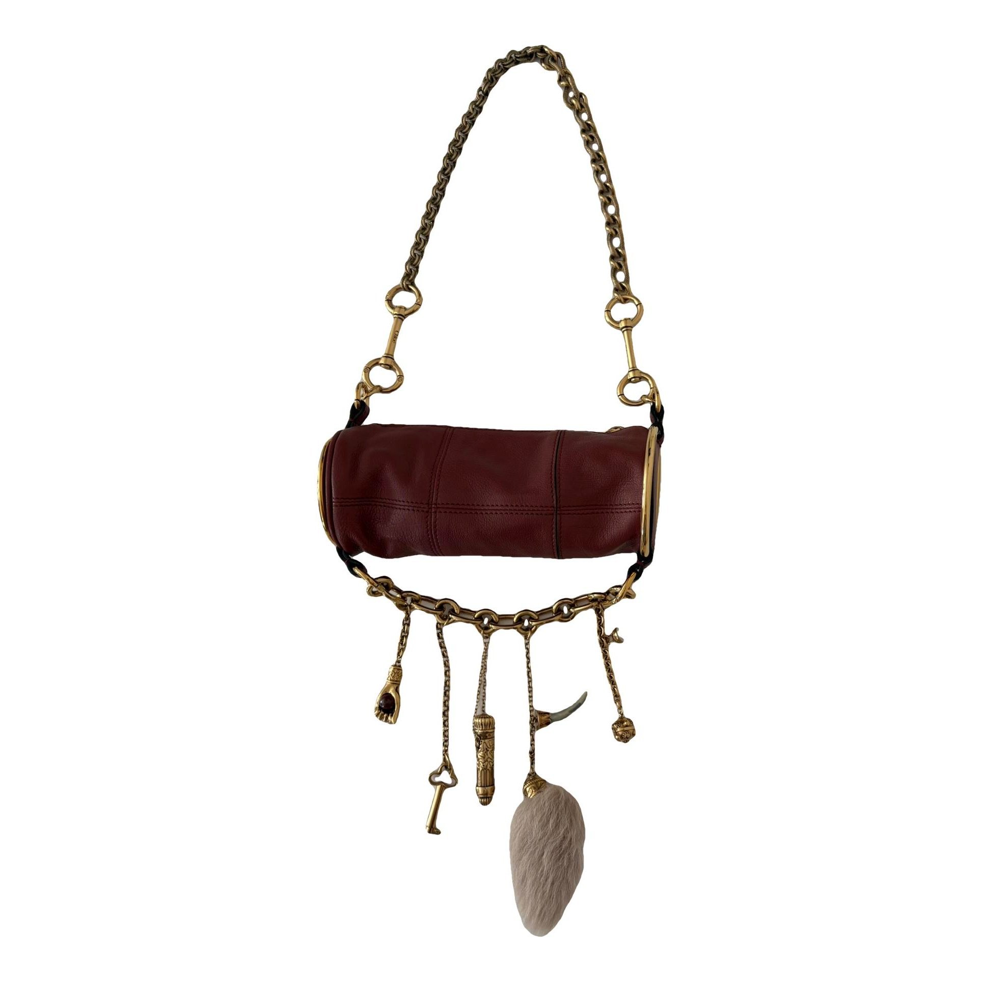 Leather handbag