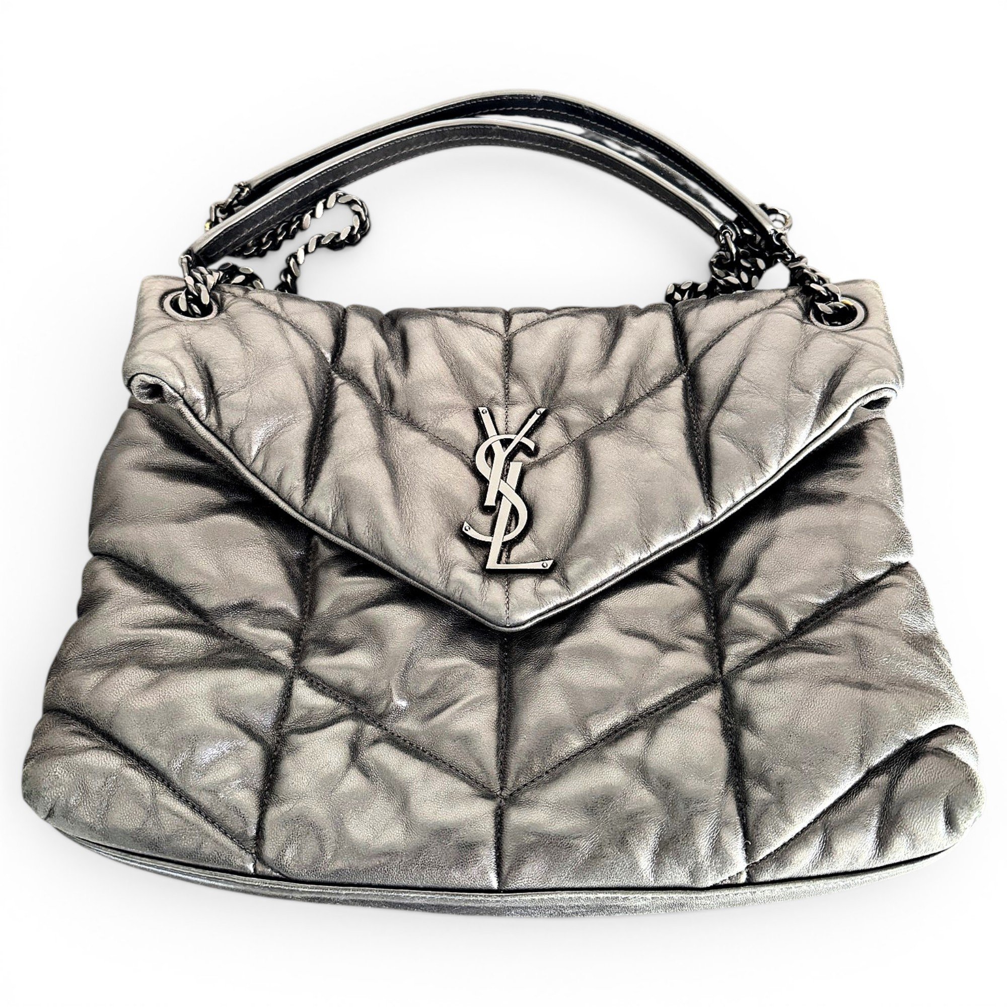 Loulou Puffer leather handbag