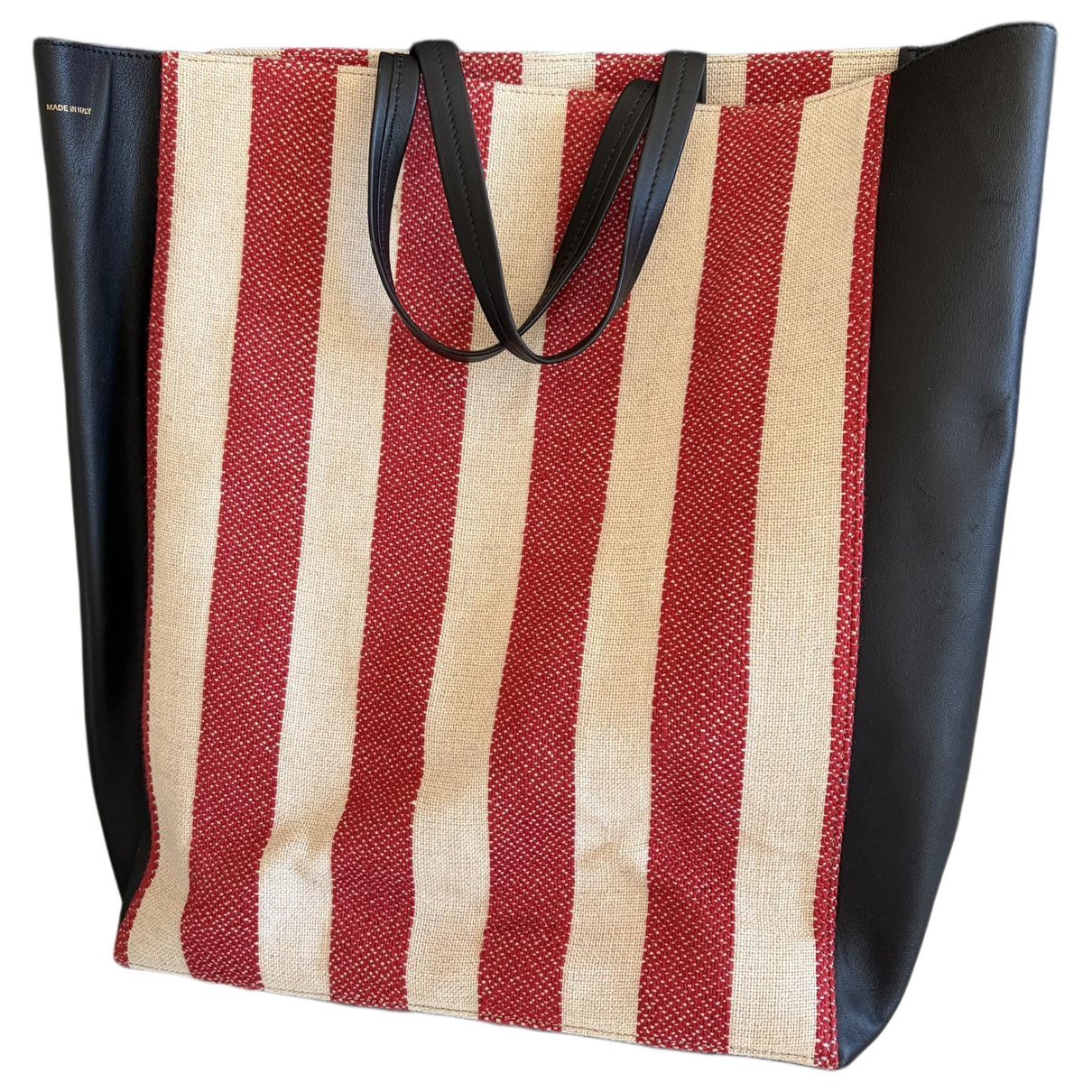 Cabas linen tote