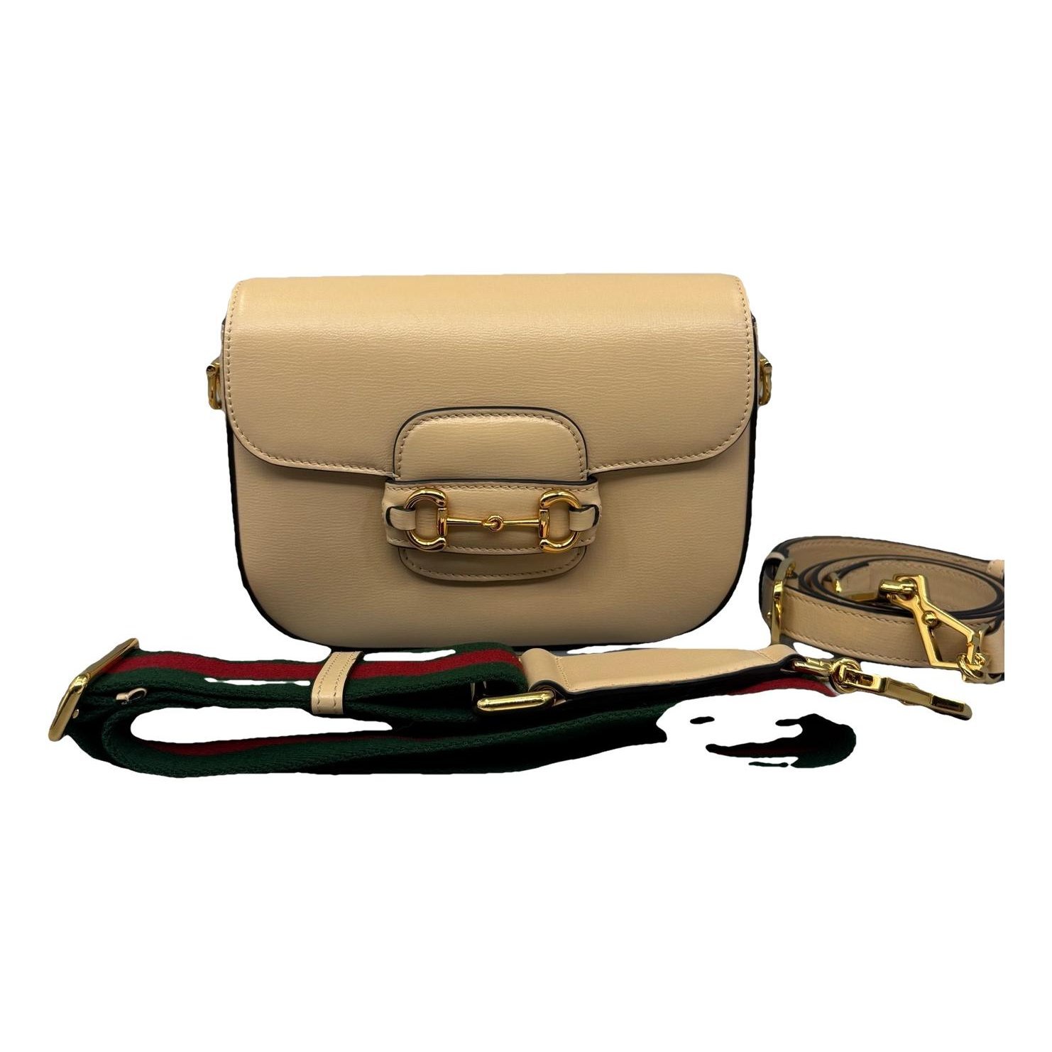 Horsebit 1955 Flap leather handbag