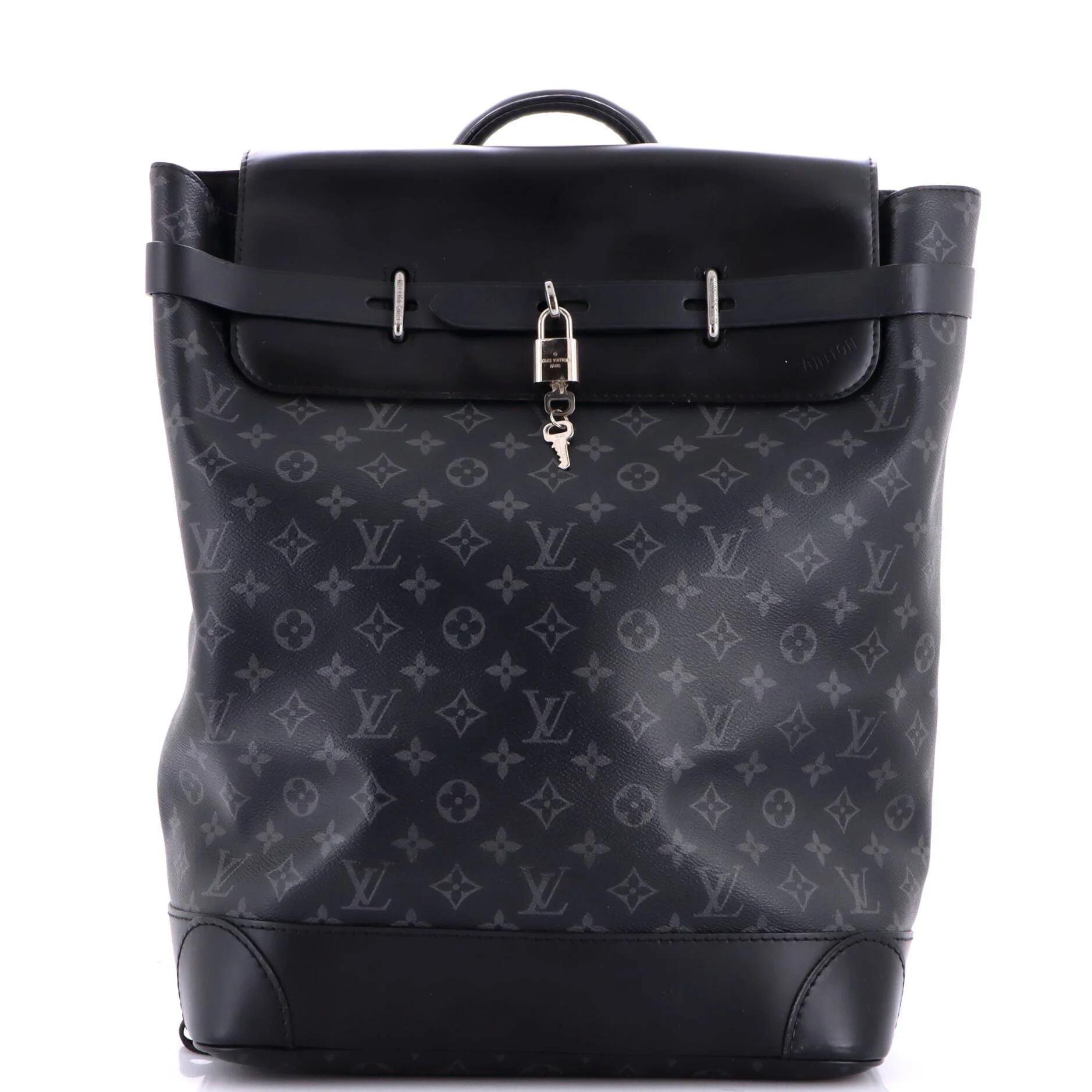 Leather backpack