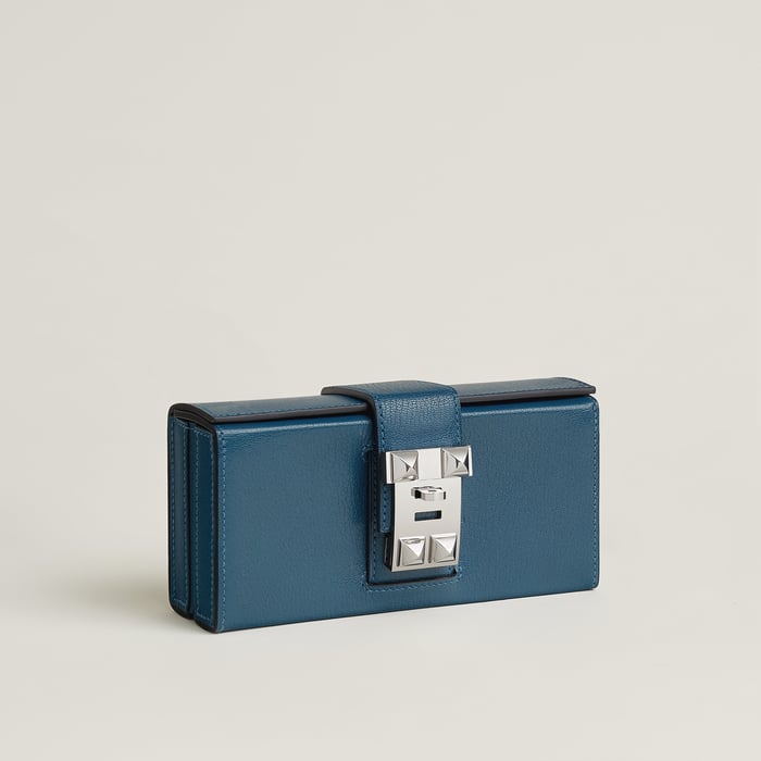 Deep Blue Neo Medor Clutch