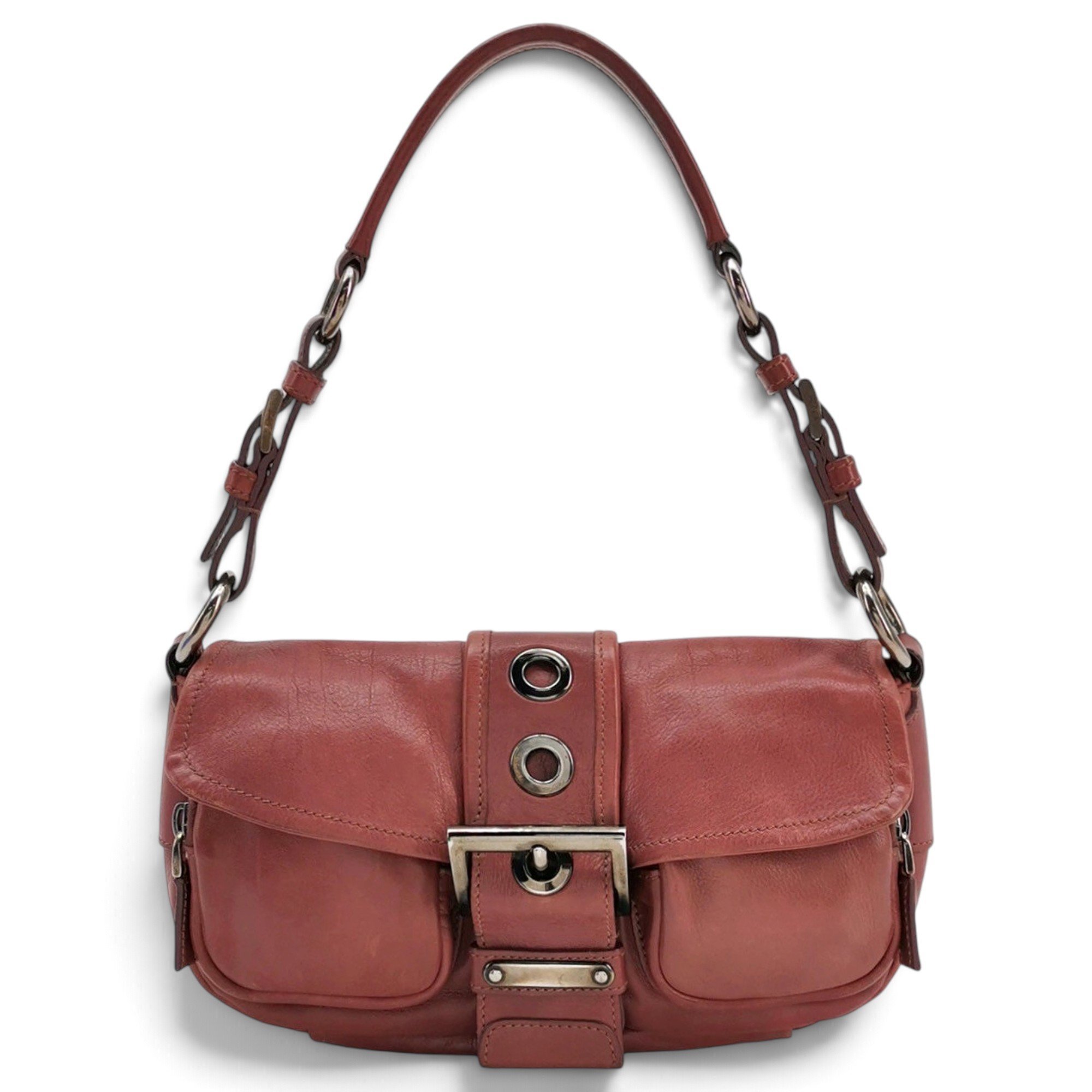 Moon leather handbag
