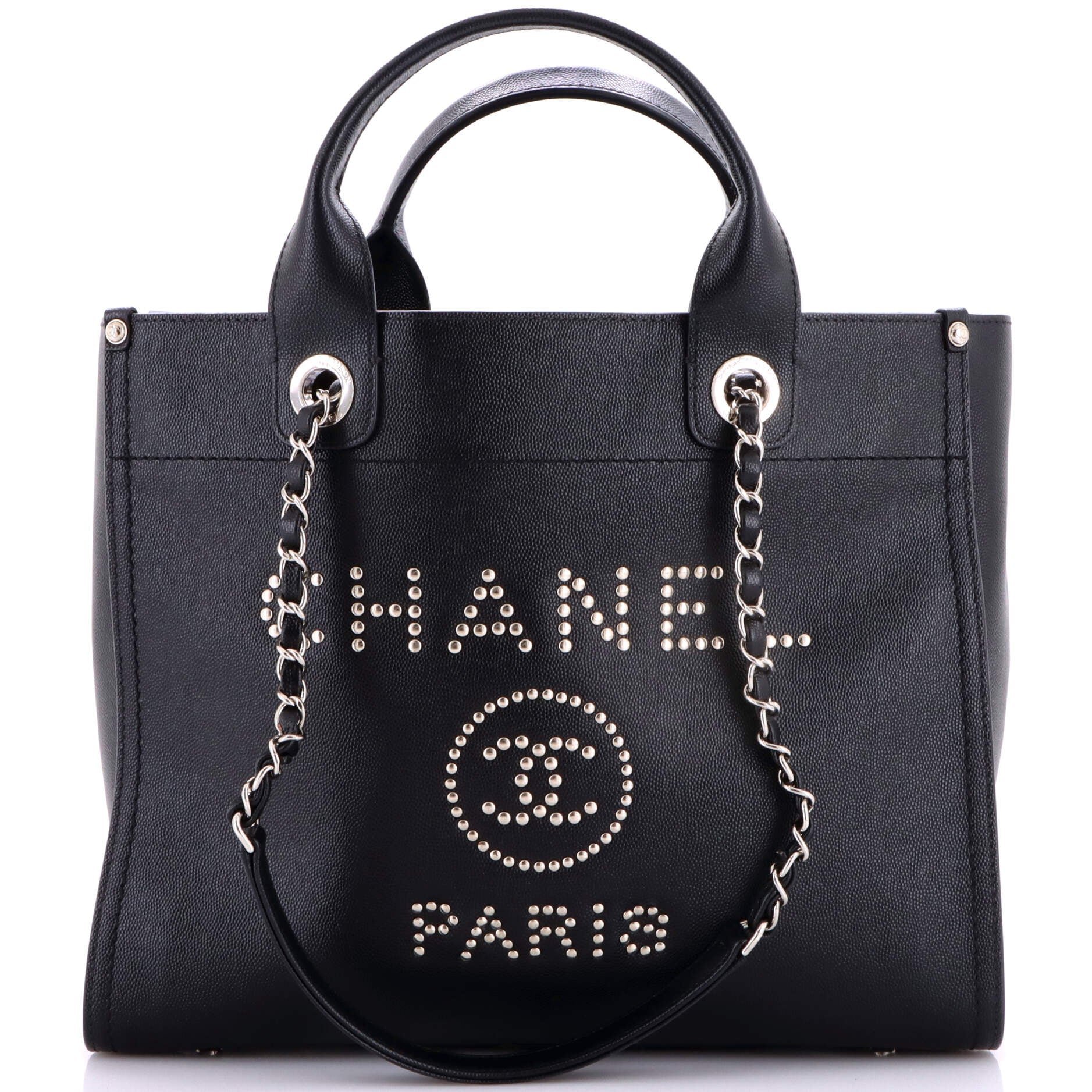 Leather tote