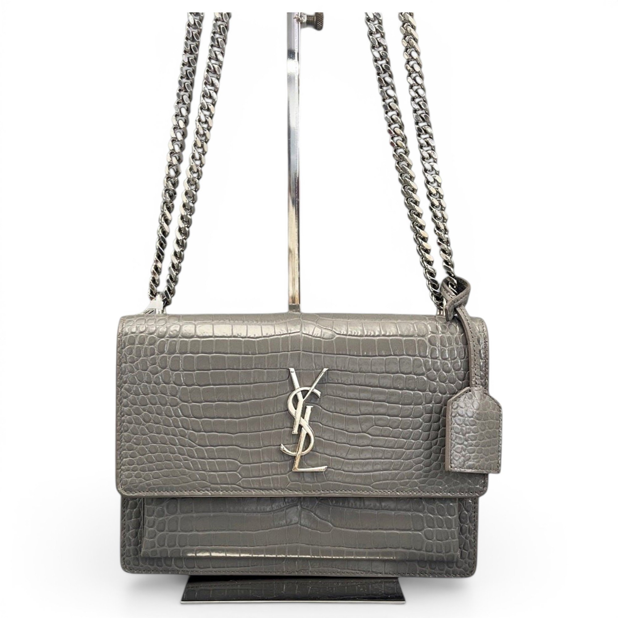 Sunset leather handbag