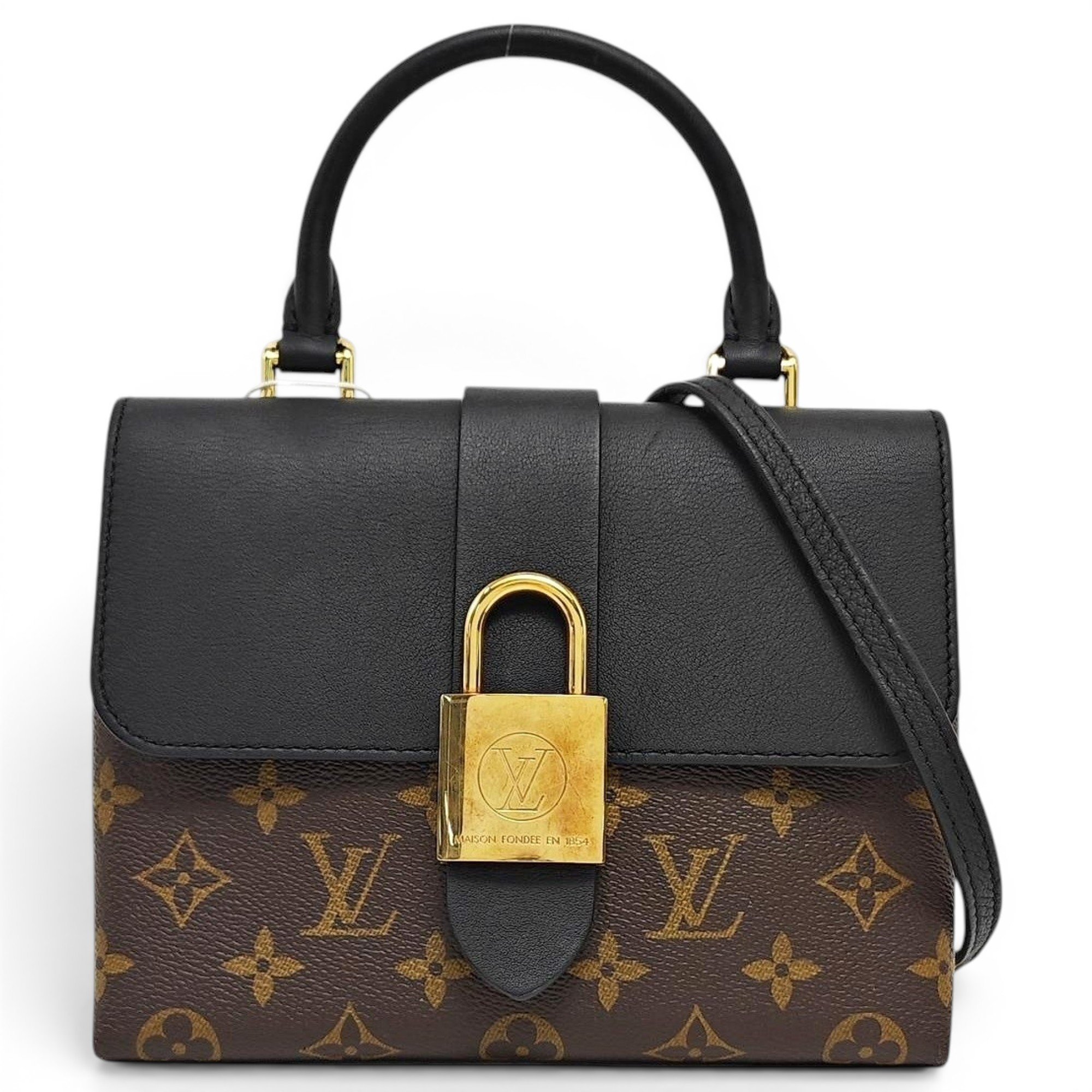 Locky BB leather handbag