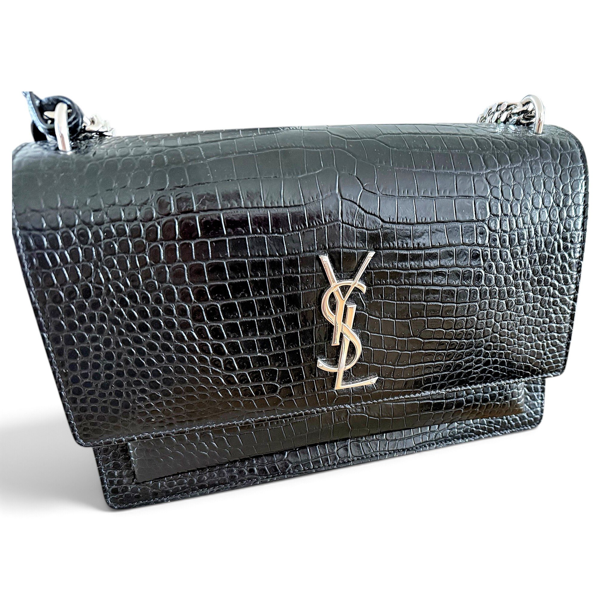 Sunset leather handbag