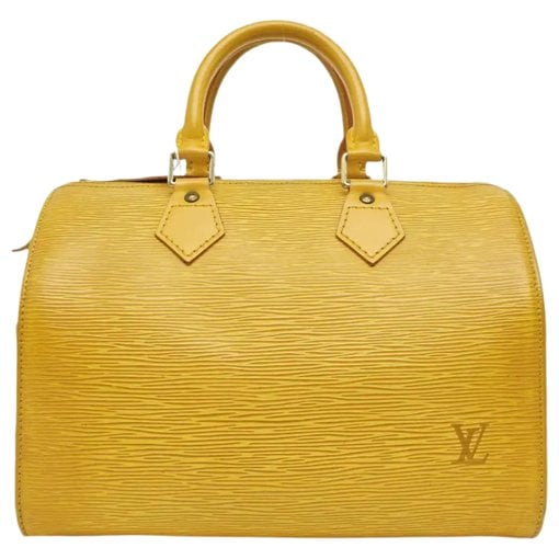 Louis Vuitton Nano Speedy / Mini HL leather handbag