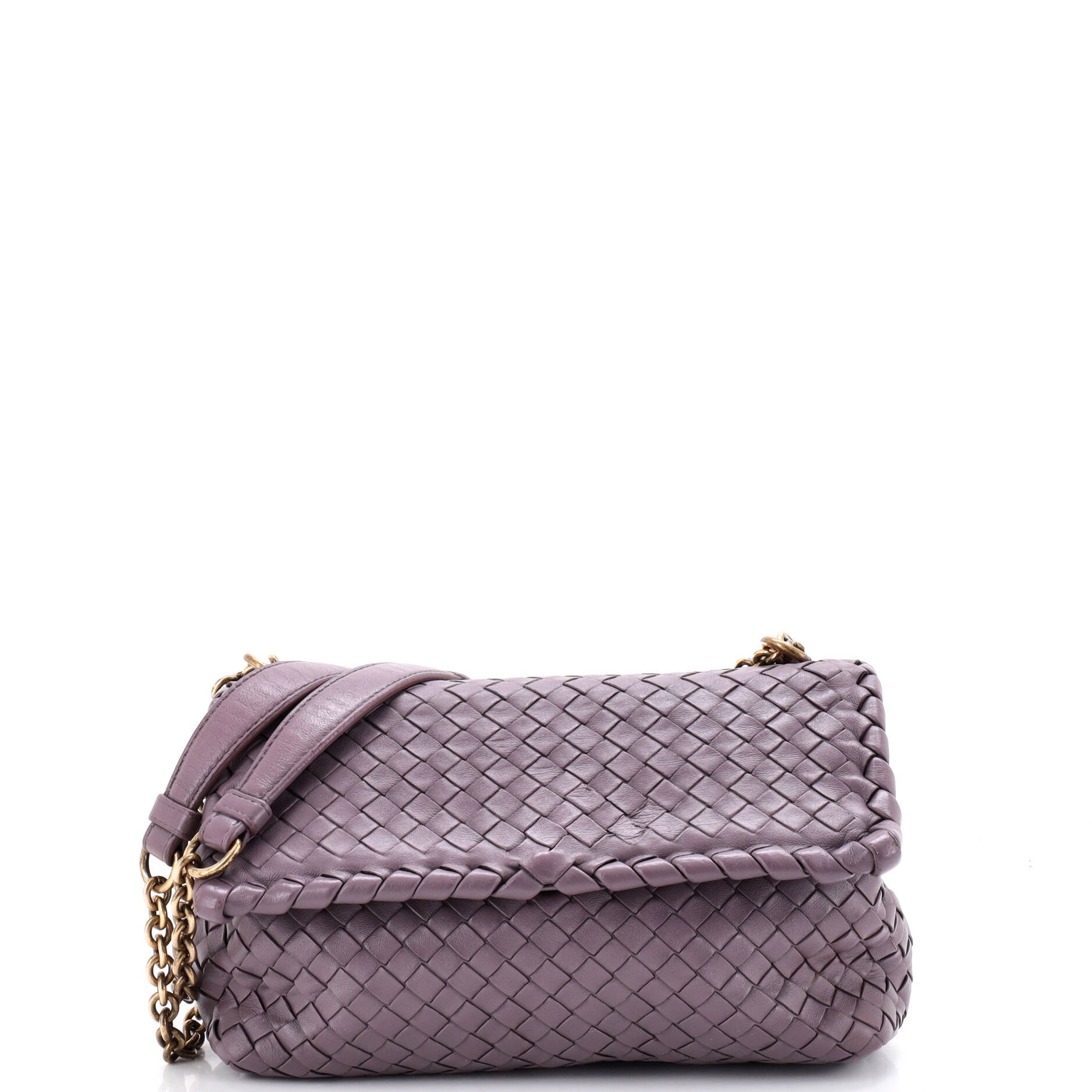 Olimpia Crossbody Bag Intrecciato Nappa Small