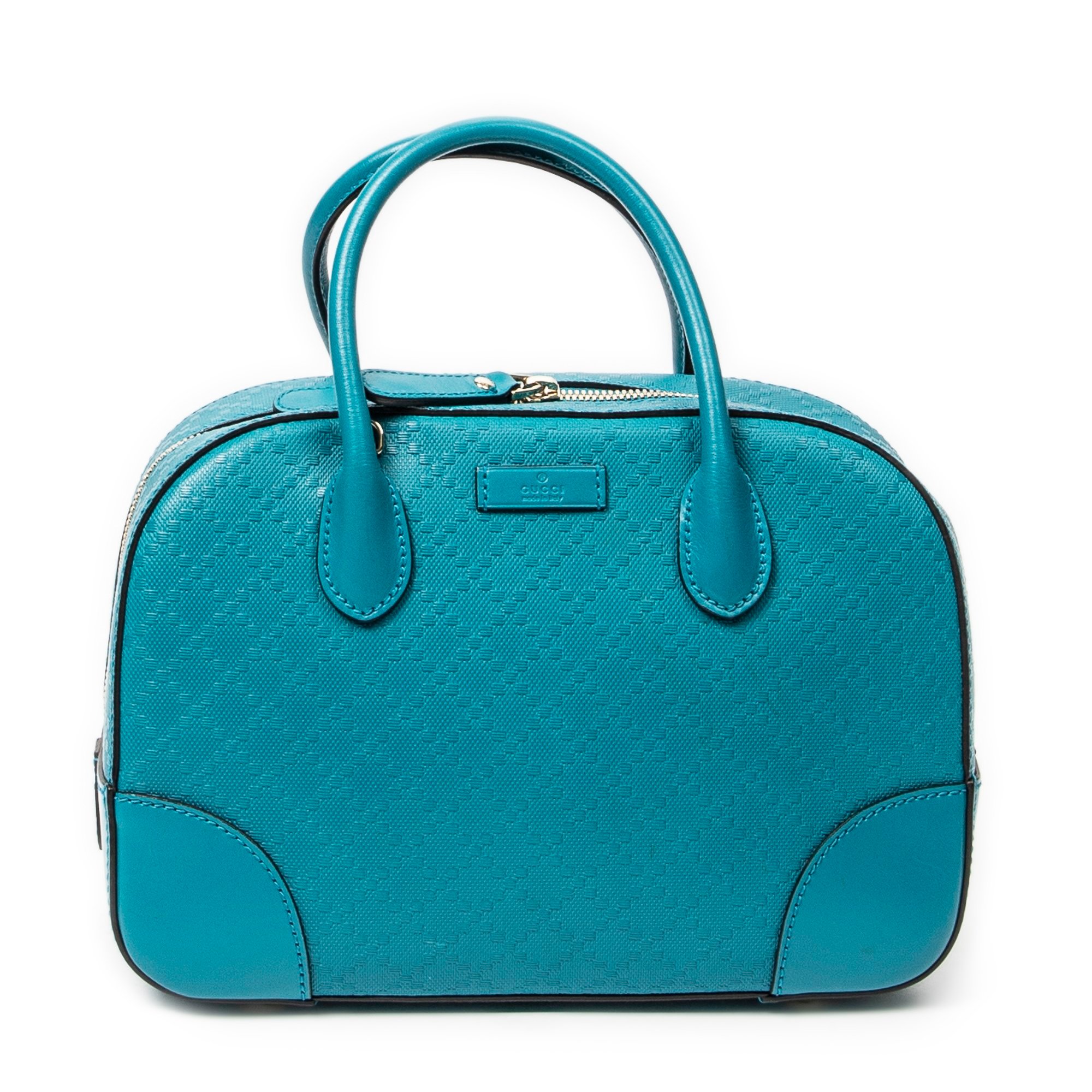 Boston leather handbag