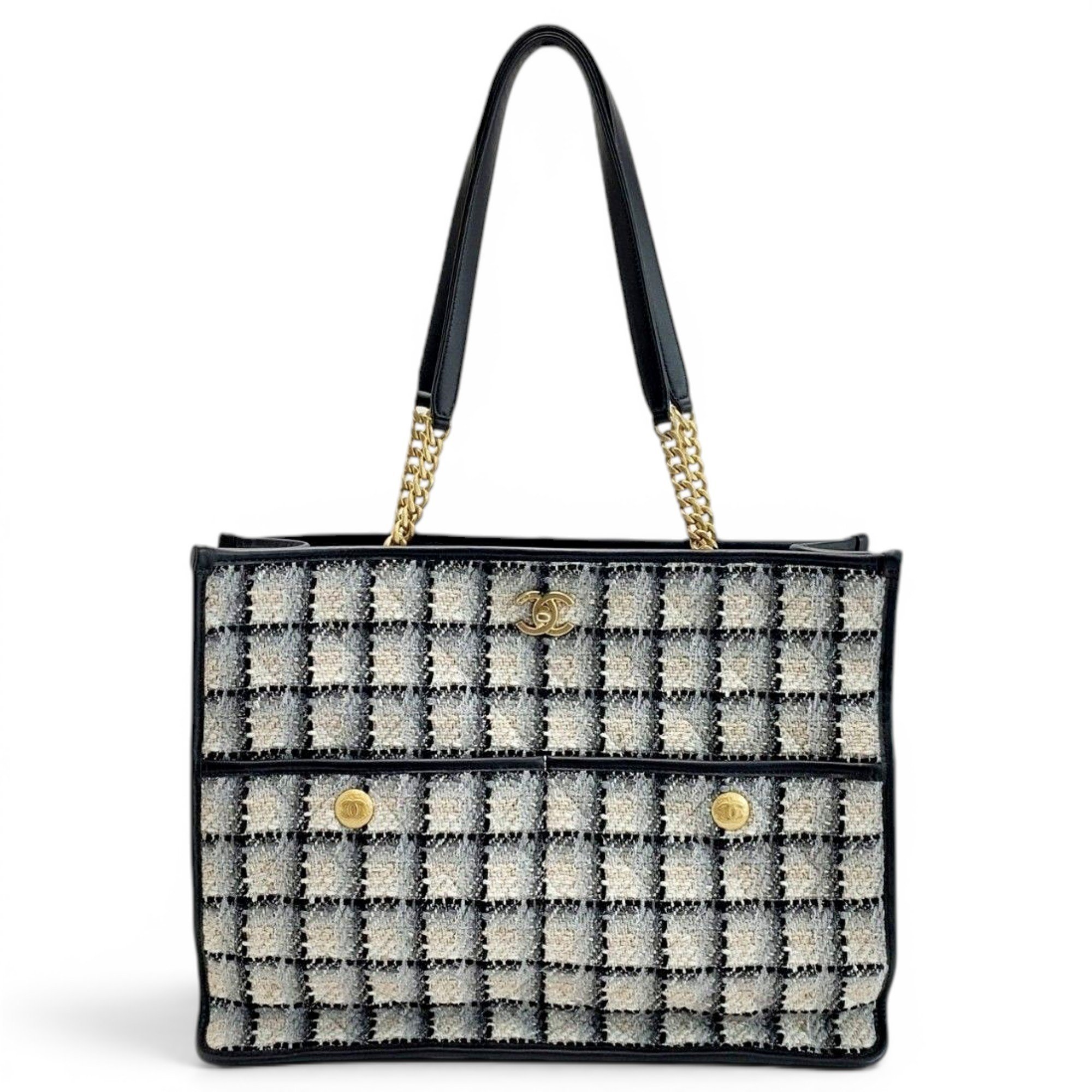 Tweed tote