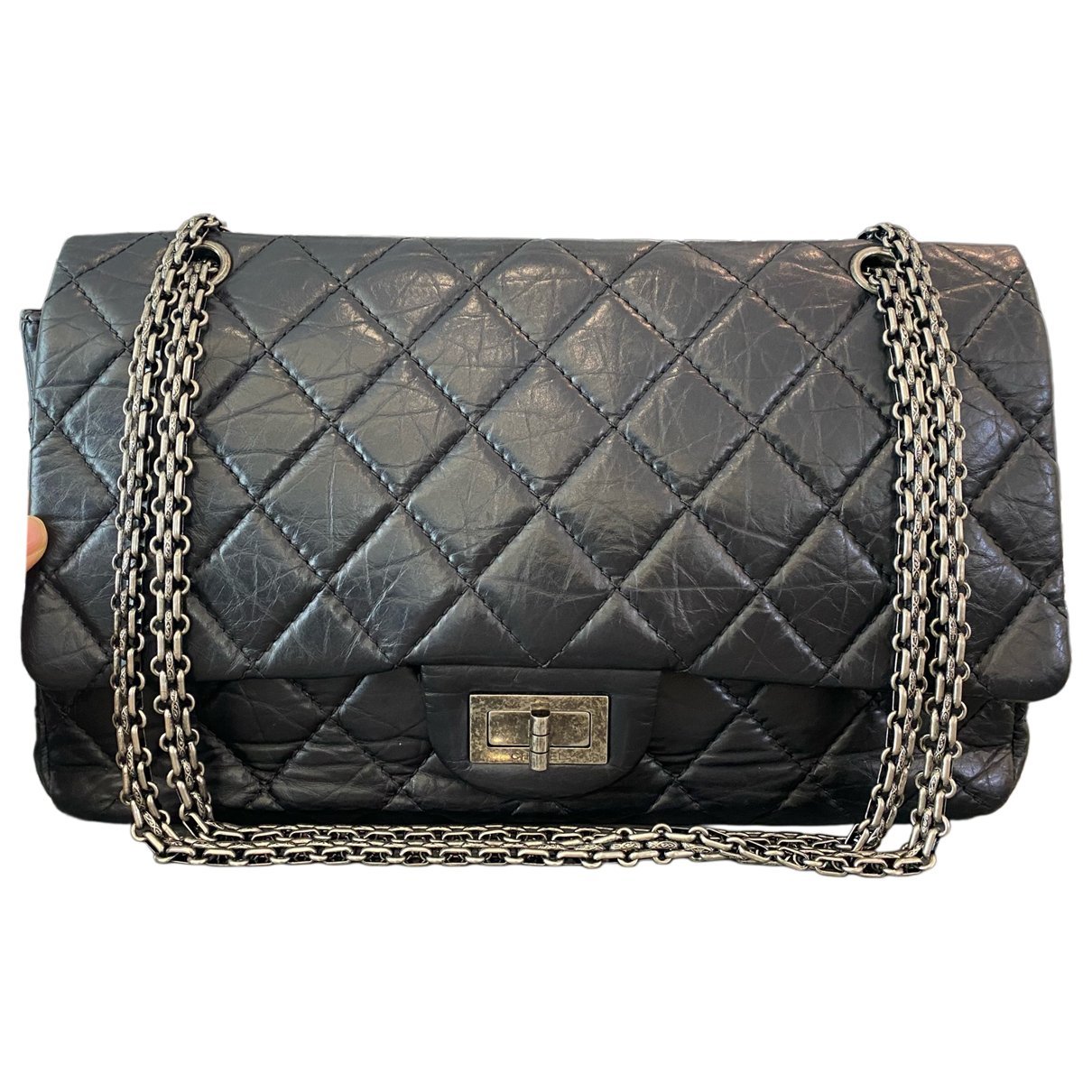 2.55 leather handbag