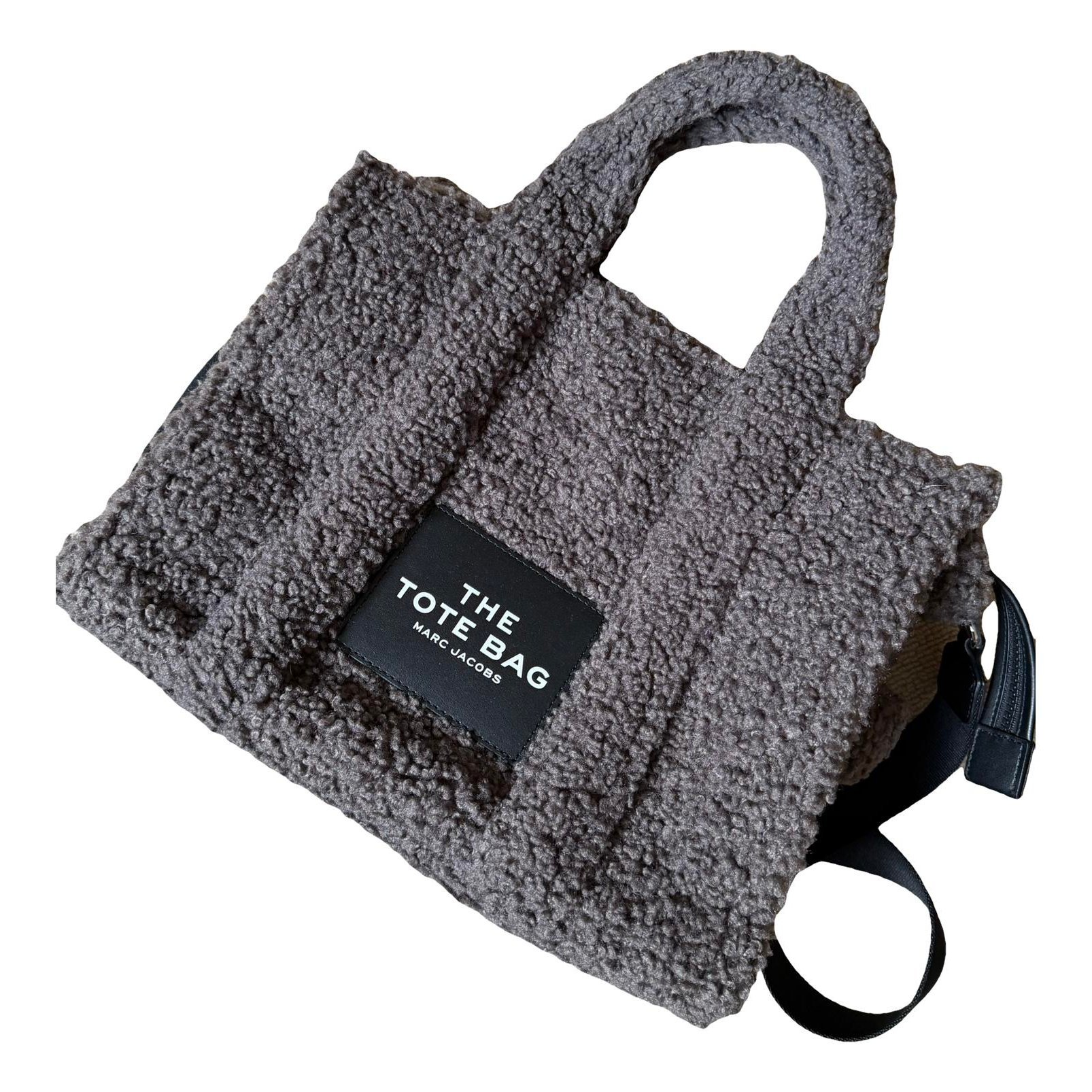 Faux fur tote