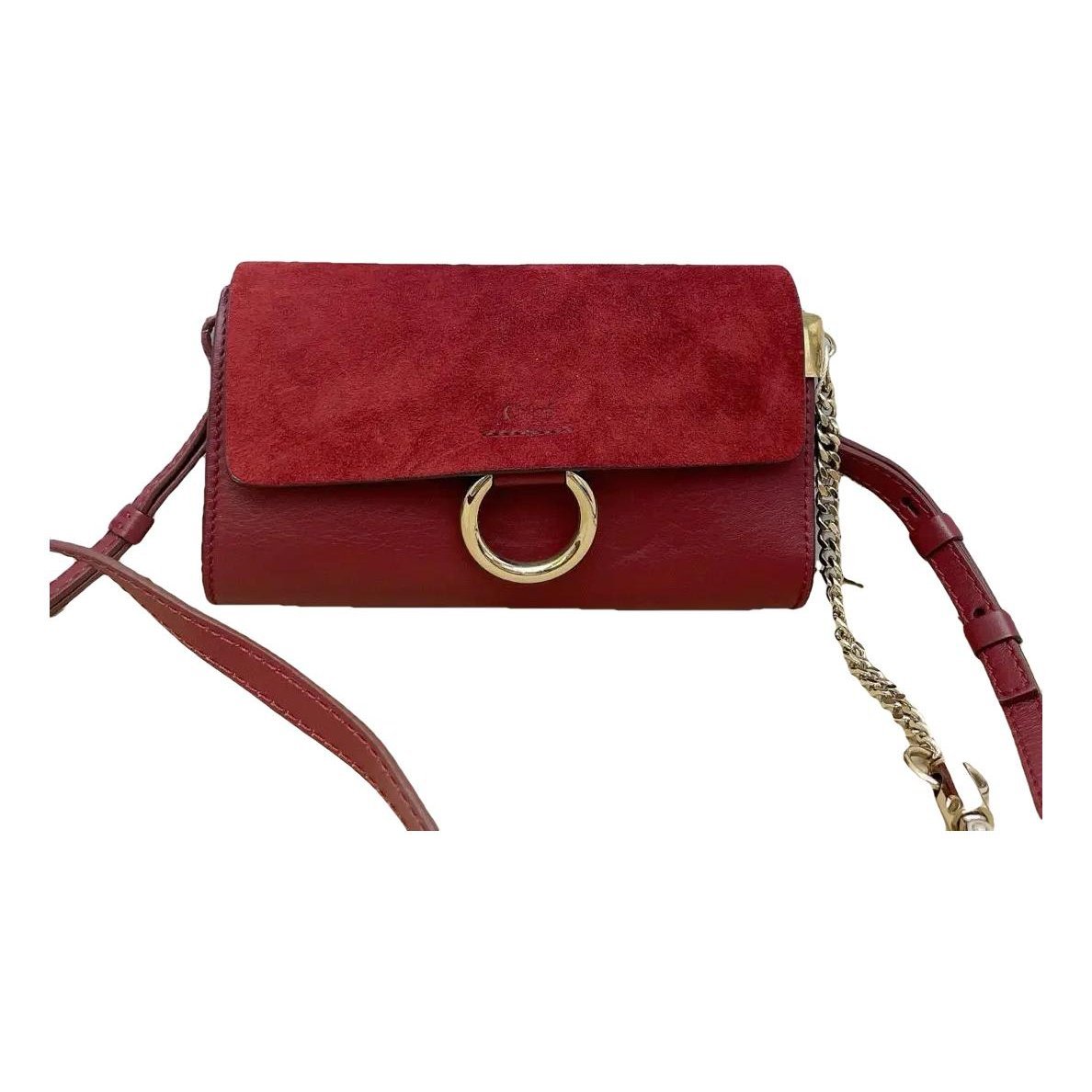 Faye leather crossbody bag